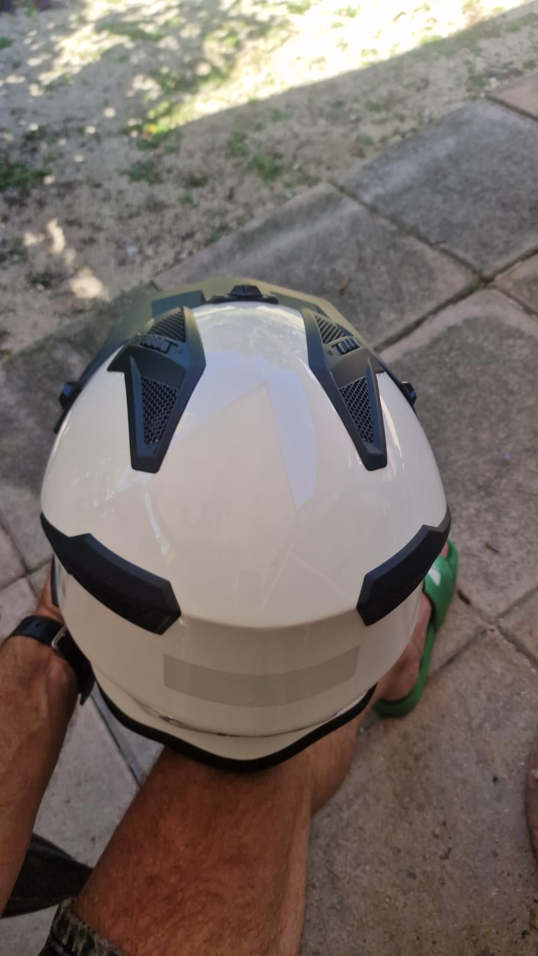 ILM Open Face Motorcycle 3/4 Half Helmet for Dirt Bike Moped ATV UTV Motocross Cruiser Scooter DOT Model 726X (Matte Black, M) customer photo 2