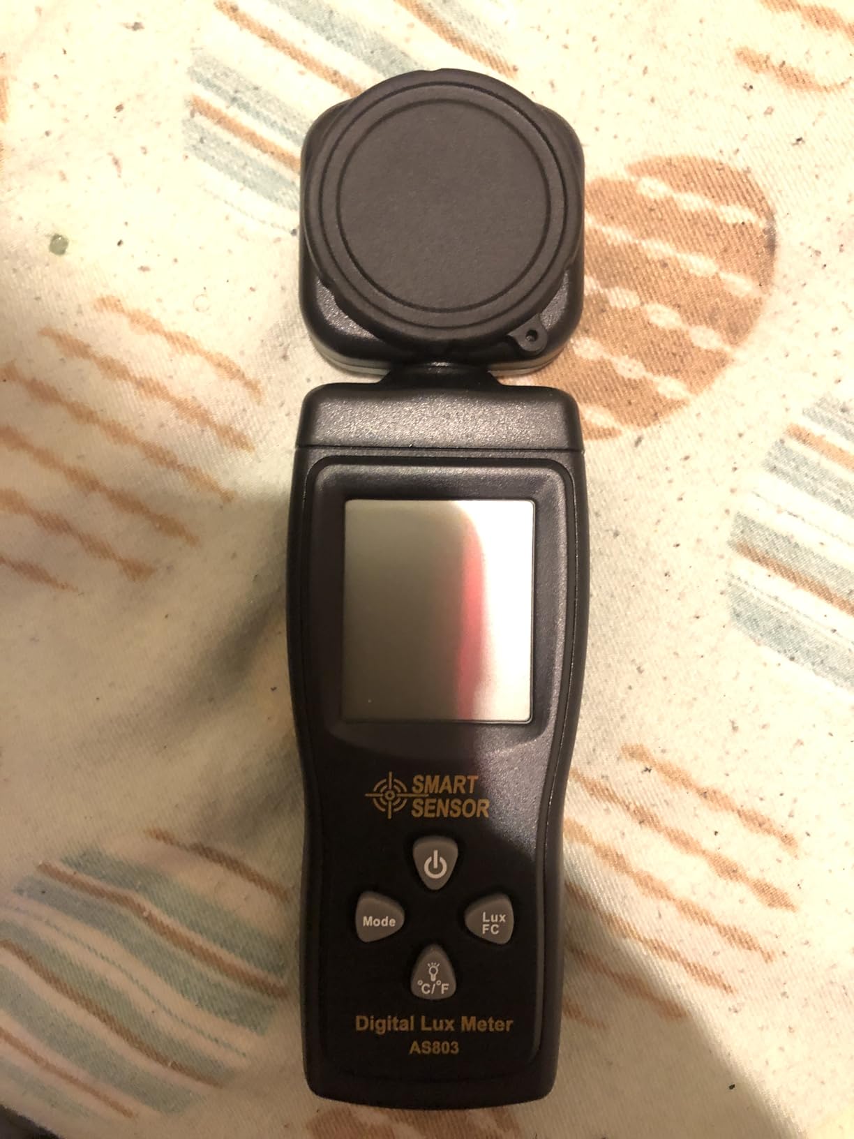 Digital Lux Meter, Illuminometer, Photometer, 0~200,000 Lux Measure Range, Lux/FC Unit Selection for Homes, Agriculture, Warehouses, Farms, Stage, Stadiums customer photo 1