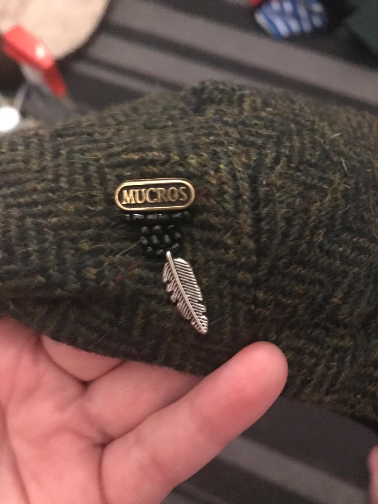 Irish Flat Cap for Men, Made in Ireland, 100% Irish Tweed, Green customer photo 2