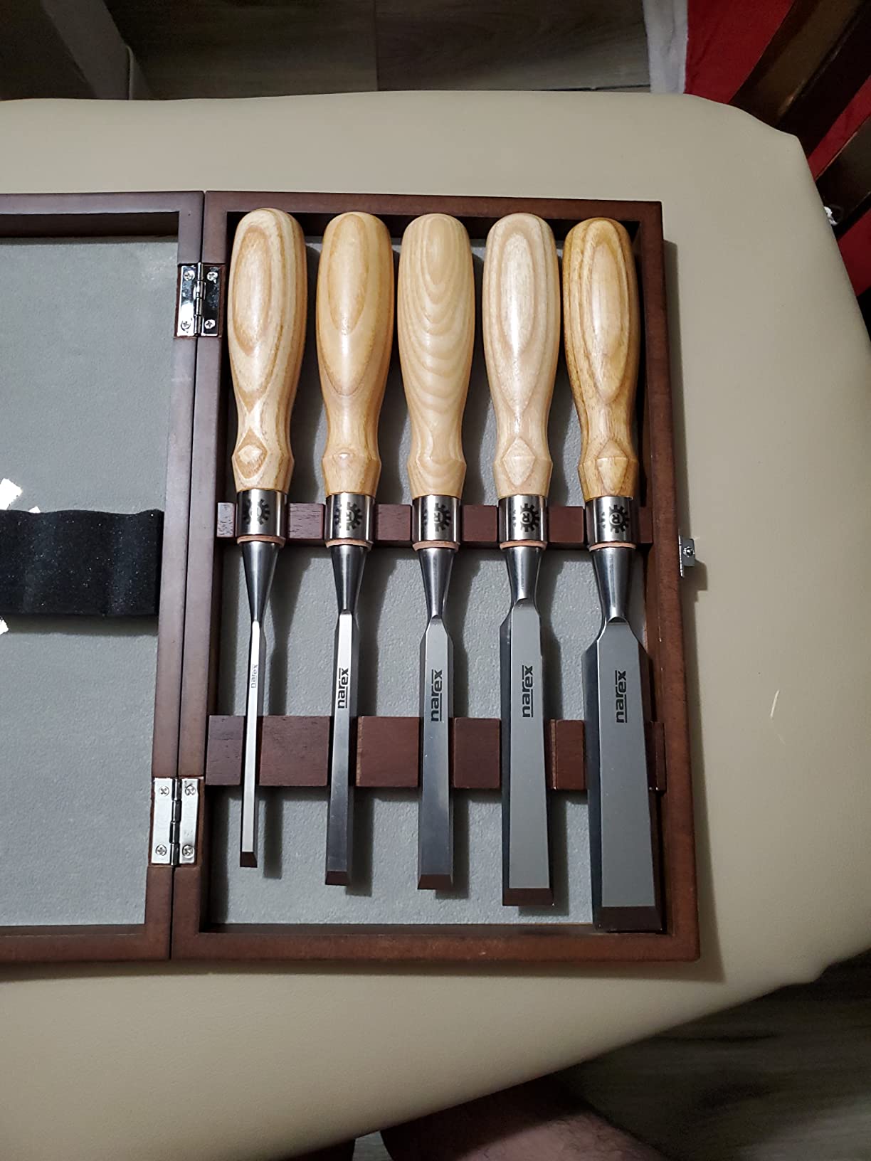 Narex Richter Bevel Edge Chisel Set of 5 customer photo 1