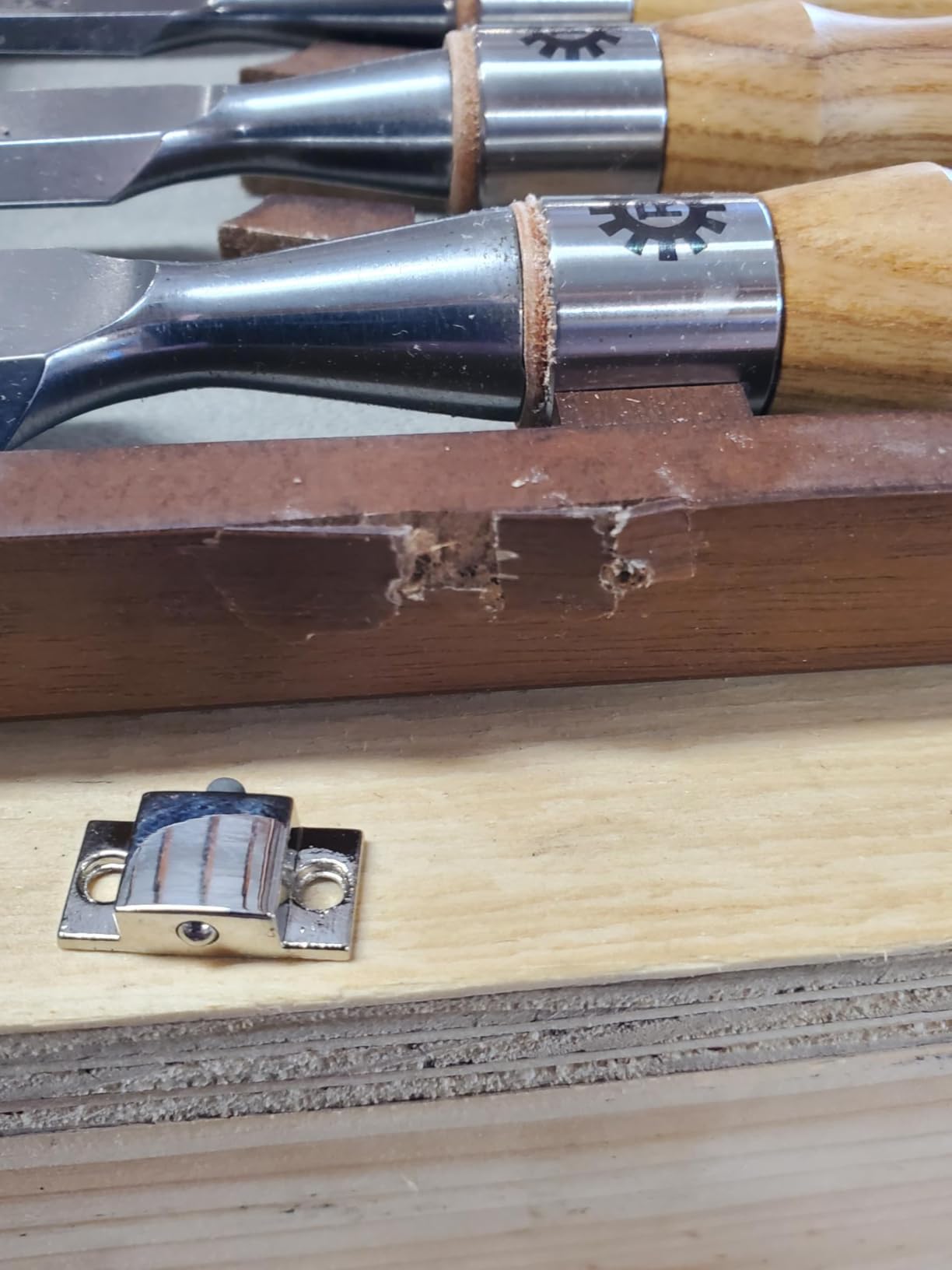Narex Richter Bevel Edge Chisel Set of 5 customer photo 2