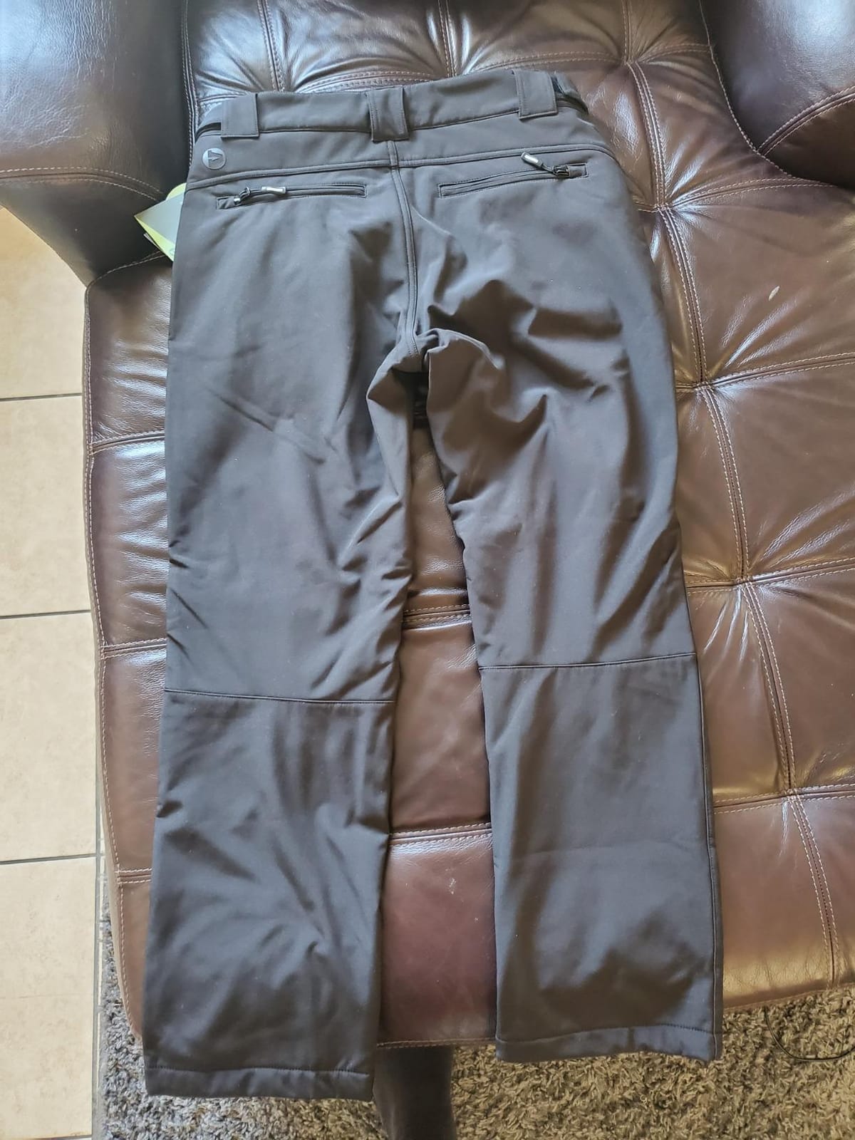 Outdoor Ventures Men's Fleece Lined Ski Snow Pants Waterproof Insulated customer photo 2
