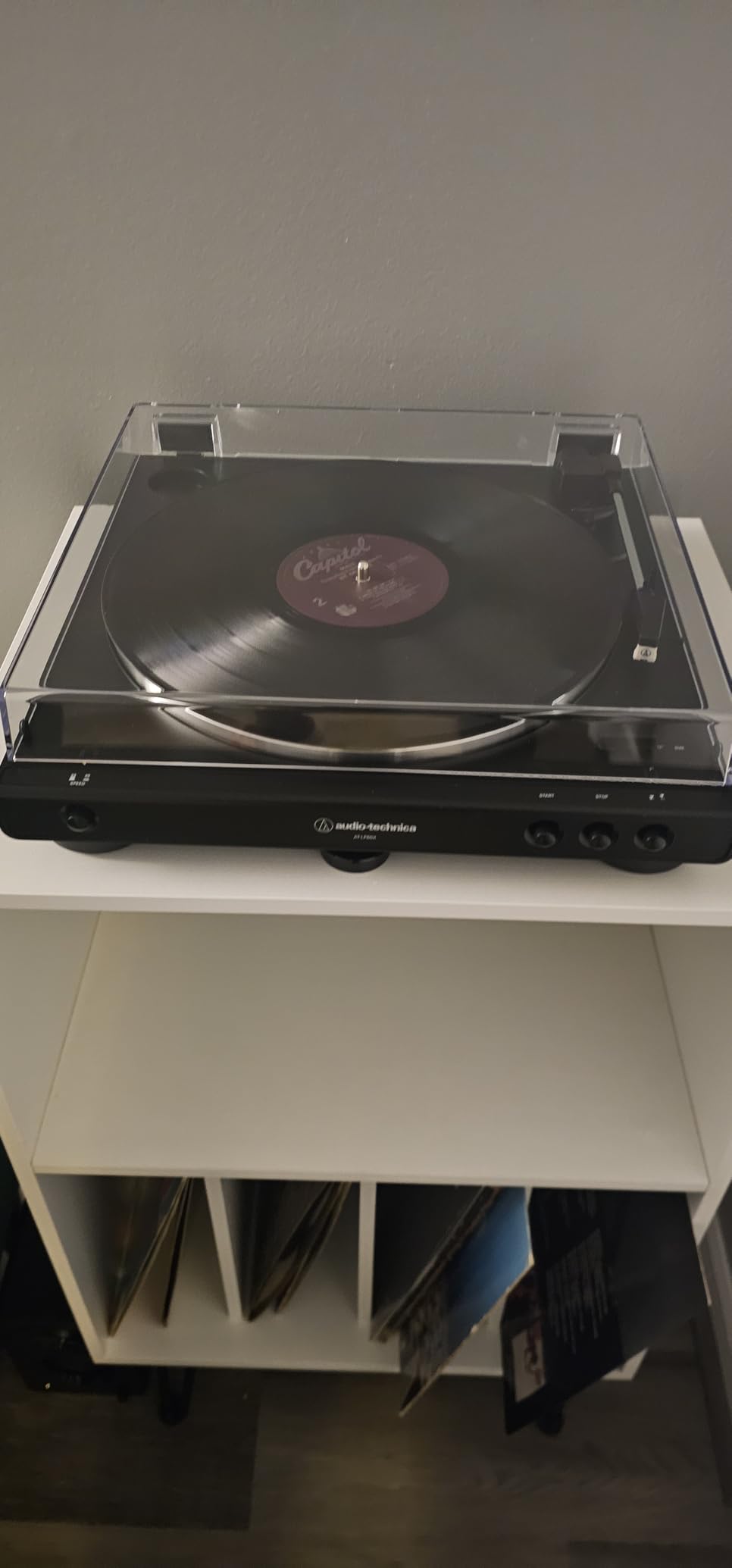 Audio-Technica AT-LP60X Fully Automatic Belt-Drive Stereo Turntable with Built-in Preamp and USB Output Vinyl Playback Bundle customer photo 1