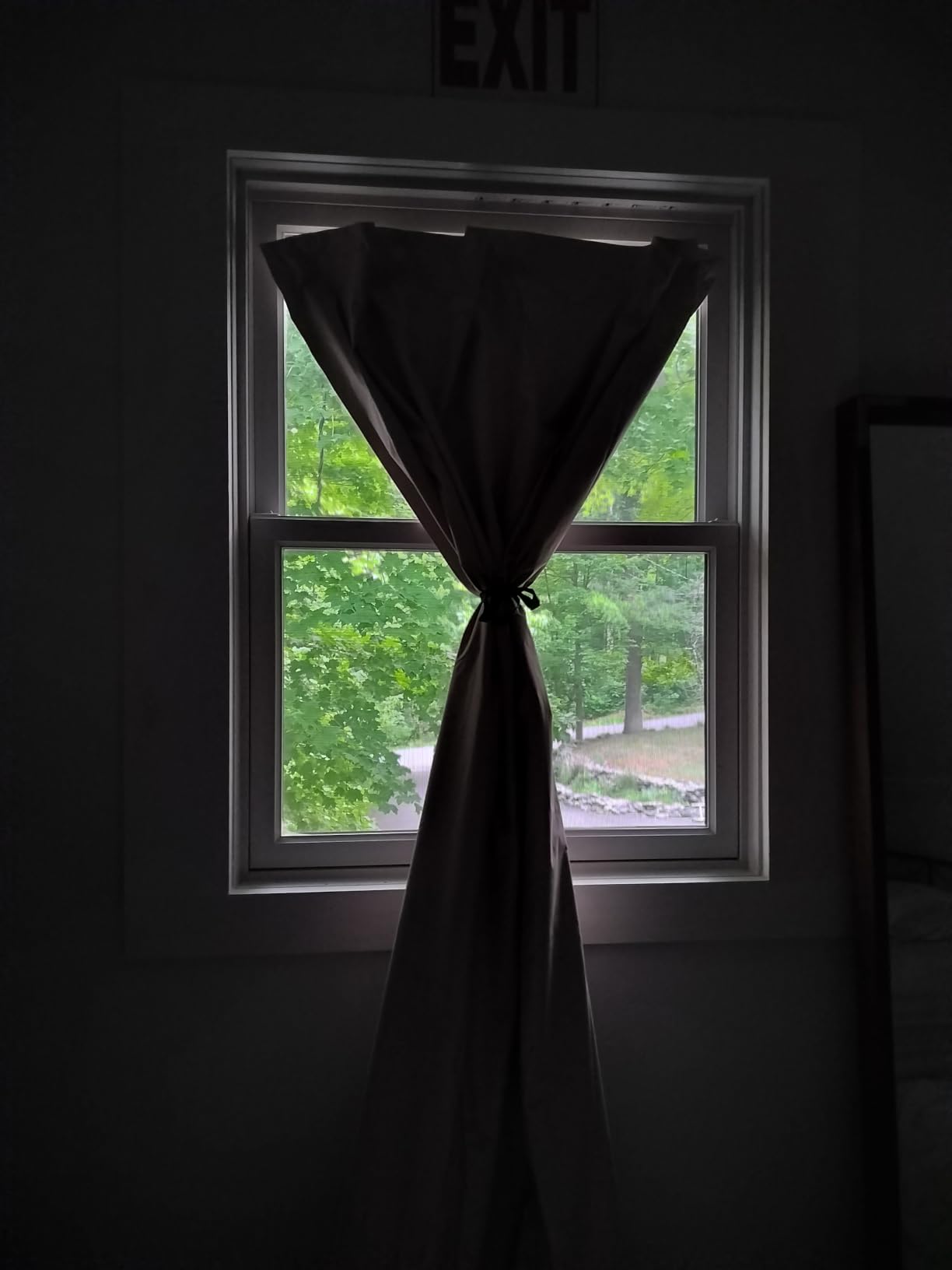 Amazon Basics Portable Blackout Curtain Shade with Suction Cups, Noise Reducing, Energy Saving, 50