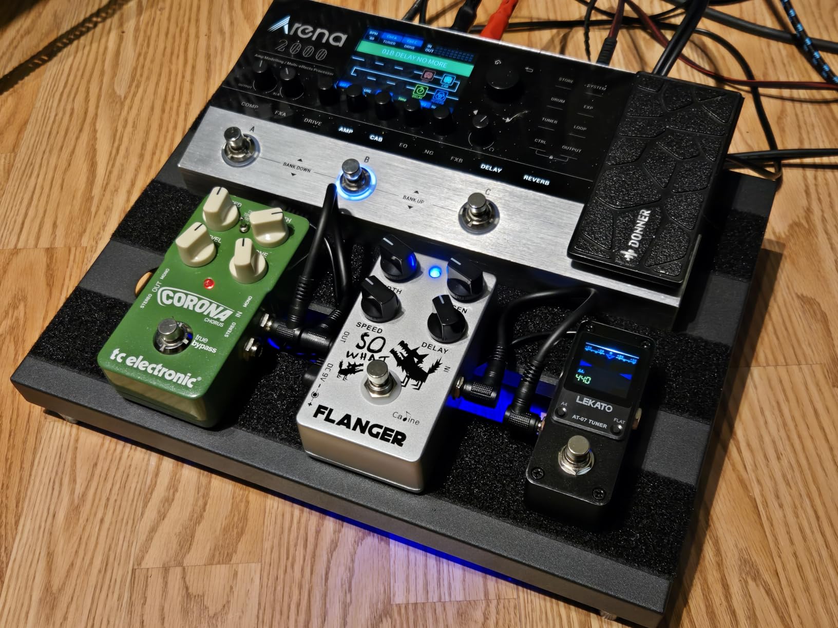 Caline CP-66 Classic Flanger Guitar Effects Pedal customer photo 1