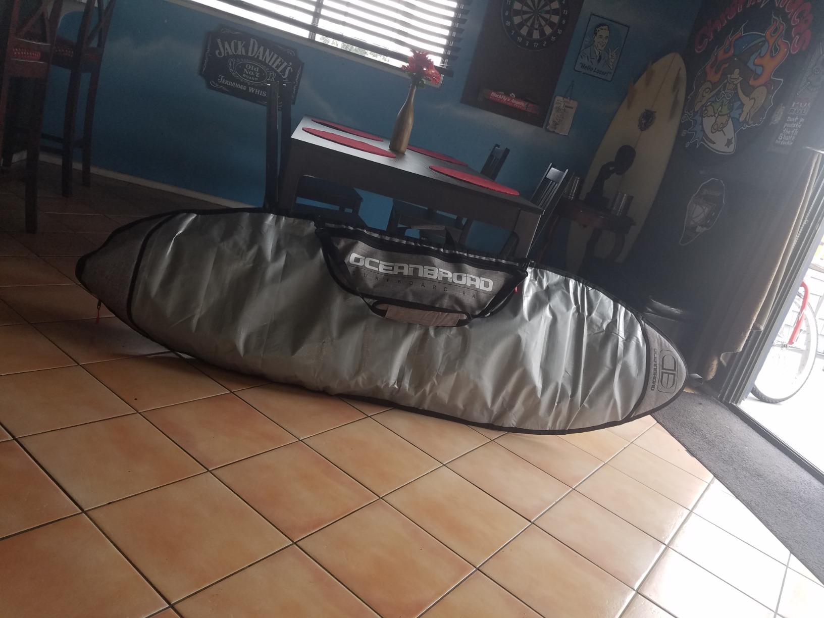 OCEANBROAD Surfboard Bag Longboard Bag Surf Day Bag Travel Bag (5'0-10'0) customer photo 2