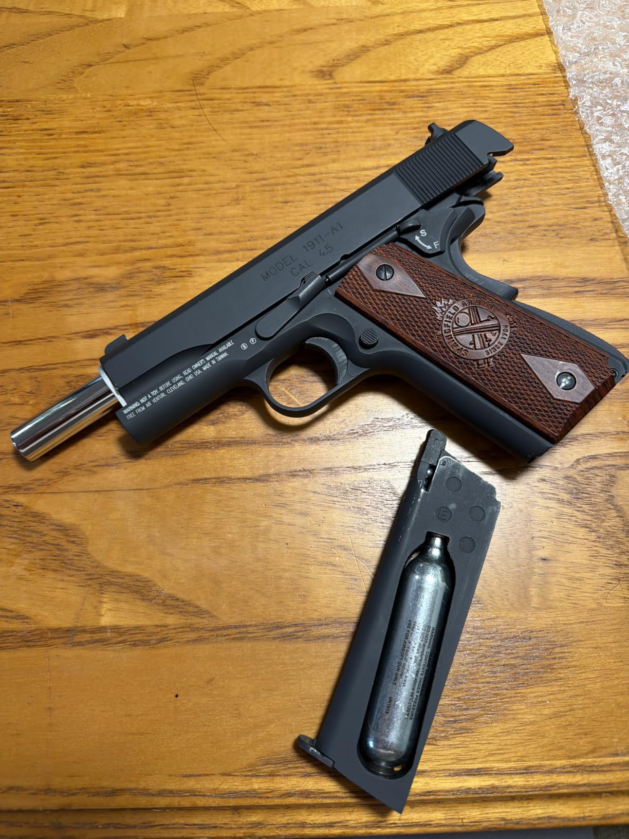 Springfield Armory 1911 Mil-Spec. CO2 BB Gun Air Pistol, 177 Caliber customer photo 1