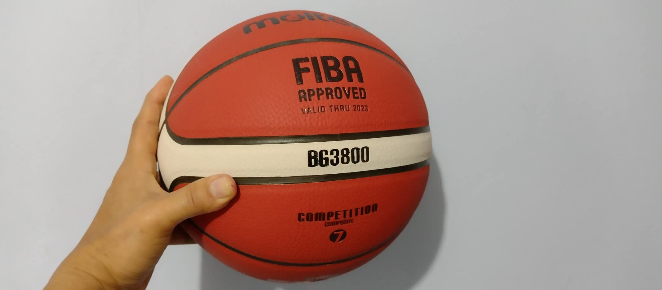 Molten Basketball, FIBA Approved, Adult, 1 Set, 1 Piece, 28.5 inches customer photo 2