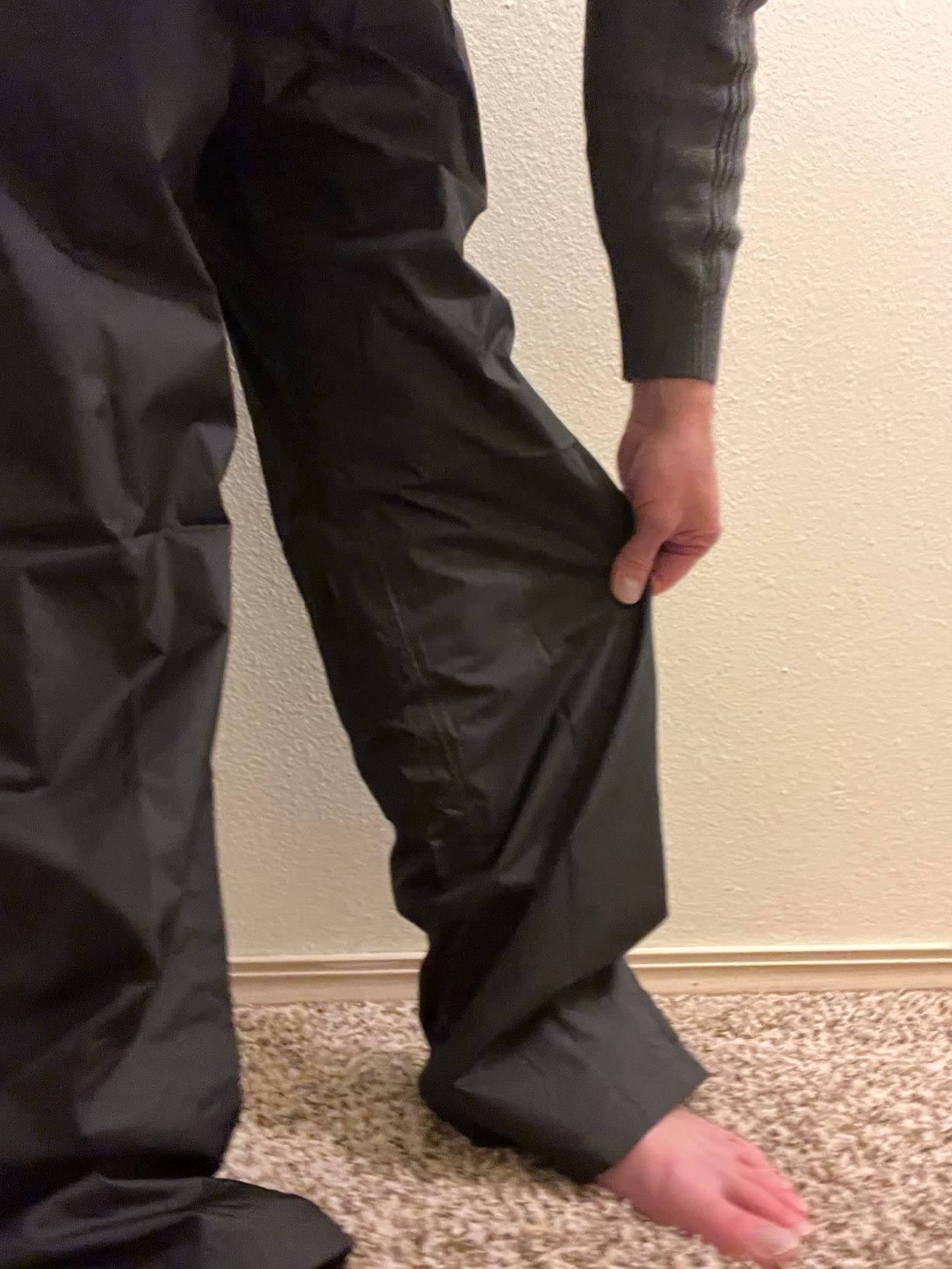 Acme Projects Men's Waterproof Rain Pants Breathable Lightweight Hiking Golf Fishing Shell customer photo 2