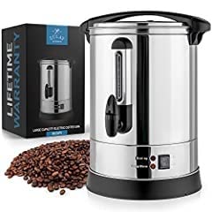 Zulay Commercial Coffee Maker, Coffee Urn 100 Cup, Large Coffee Percolator - 100 Cup Coffee Maker with Double-Wall Stainless Steel customer photo 1