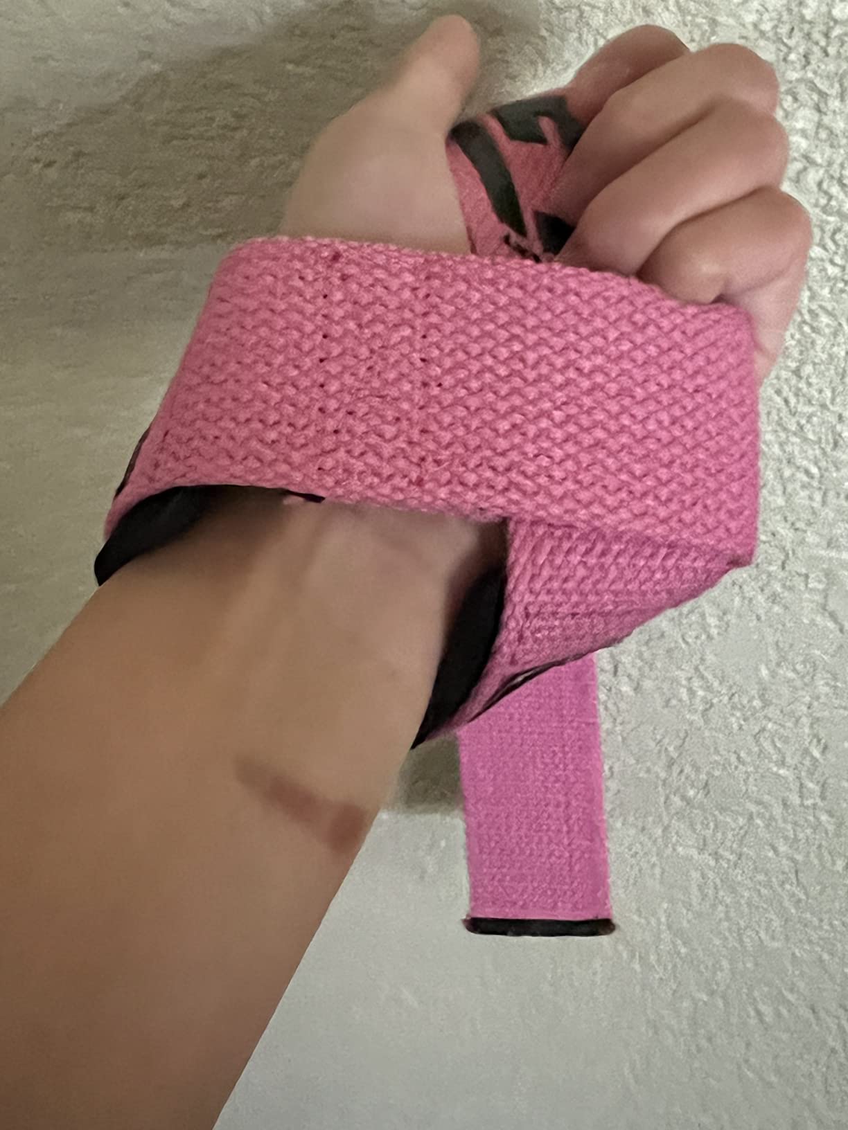 RDX Lifting Straps for Weightlifting - 100% Cotton Heavy Duty Gym Wrist Strap with 5MM Neoprene Padding, 60CM Anti-Slip Hand Grip Wraps for Deadlifts Powerlifting Workouts Strength Training, Men Women customer photo 2