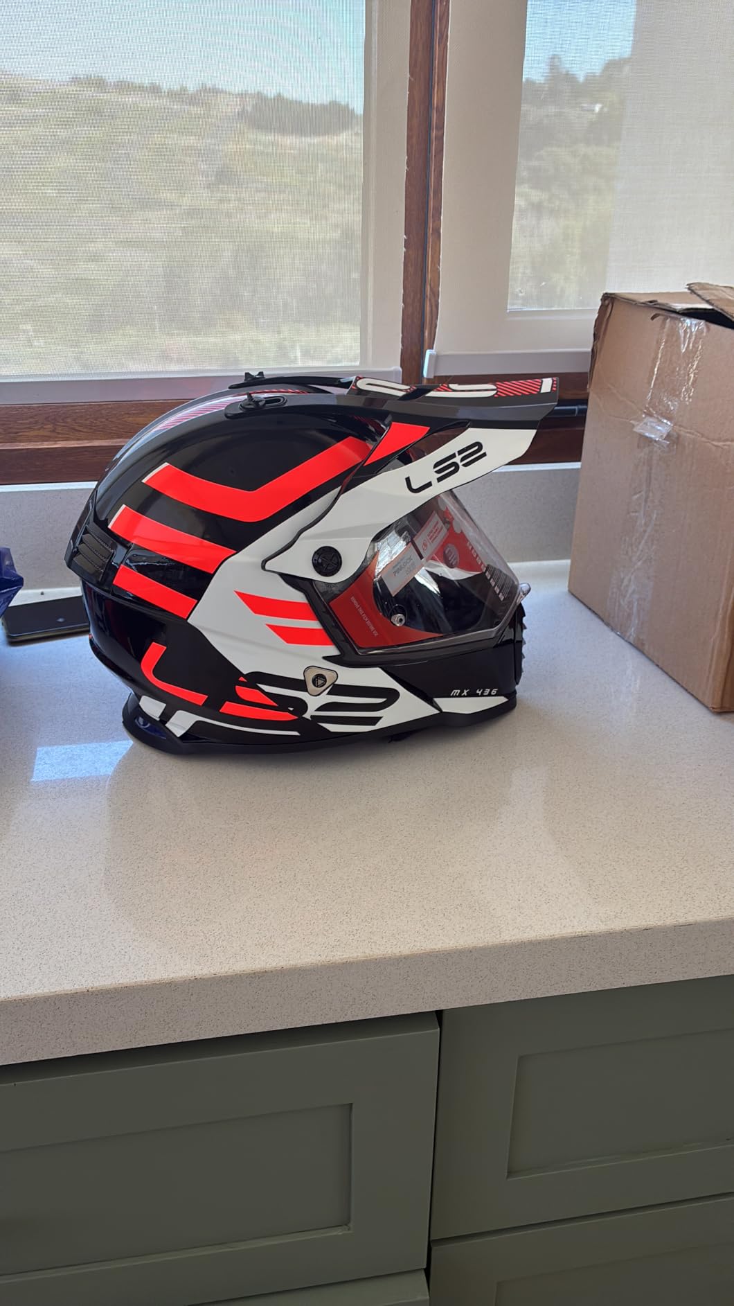 LS2 Helmets Blaze Adventure Helmet customer photo 1