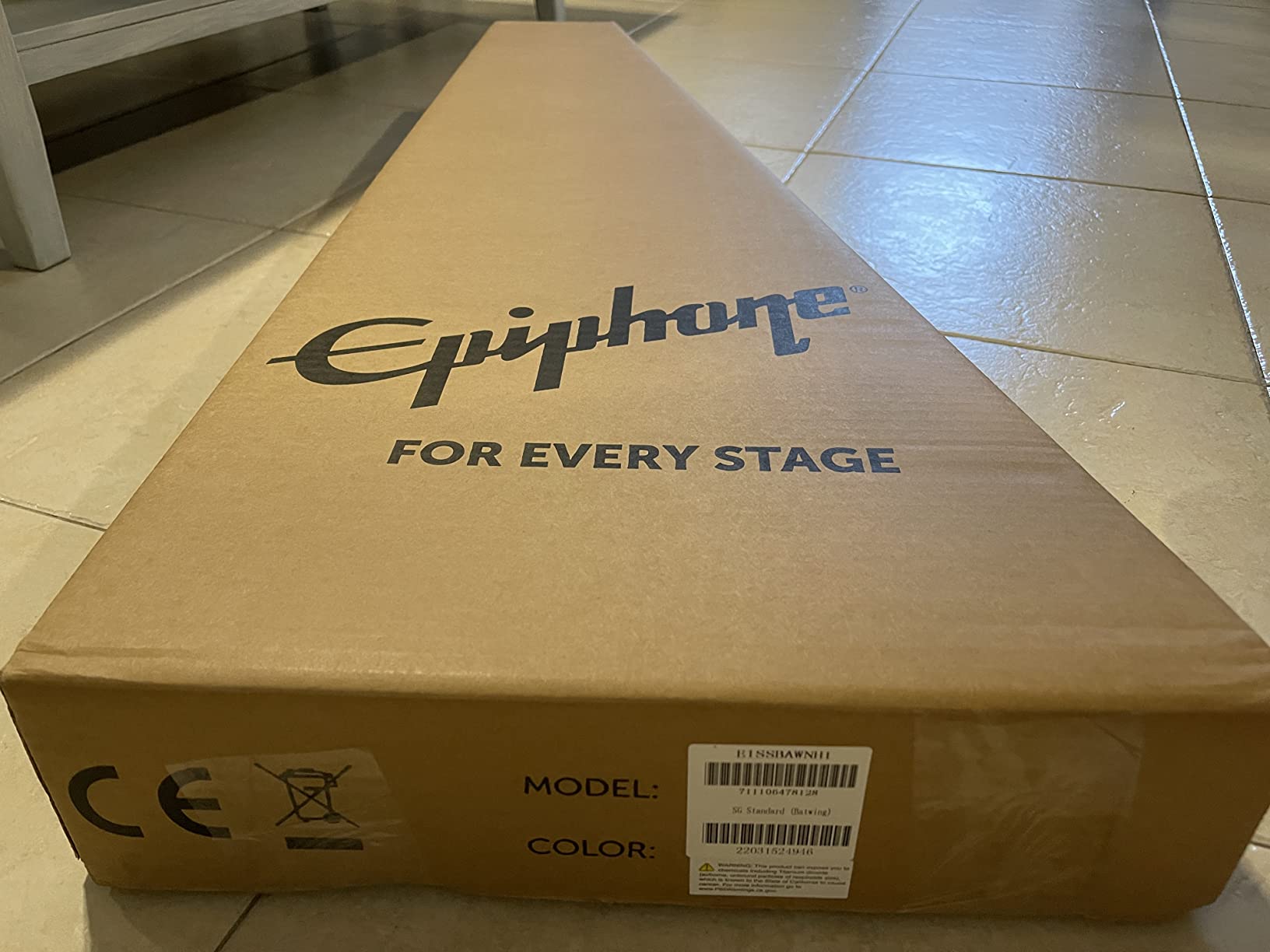 SG Standard, Ebony customer photo 1