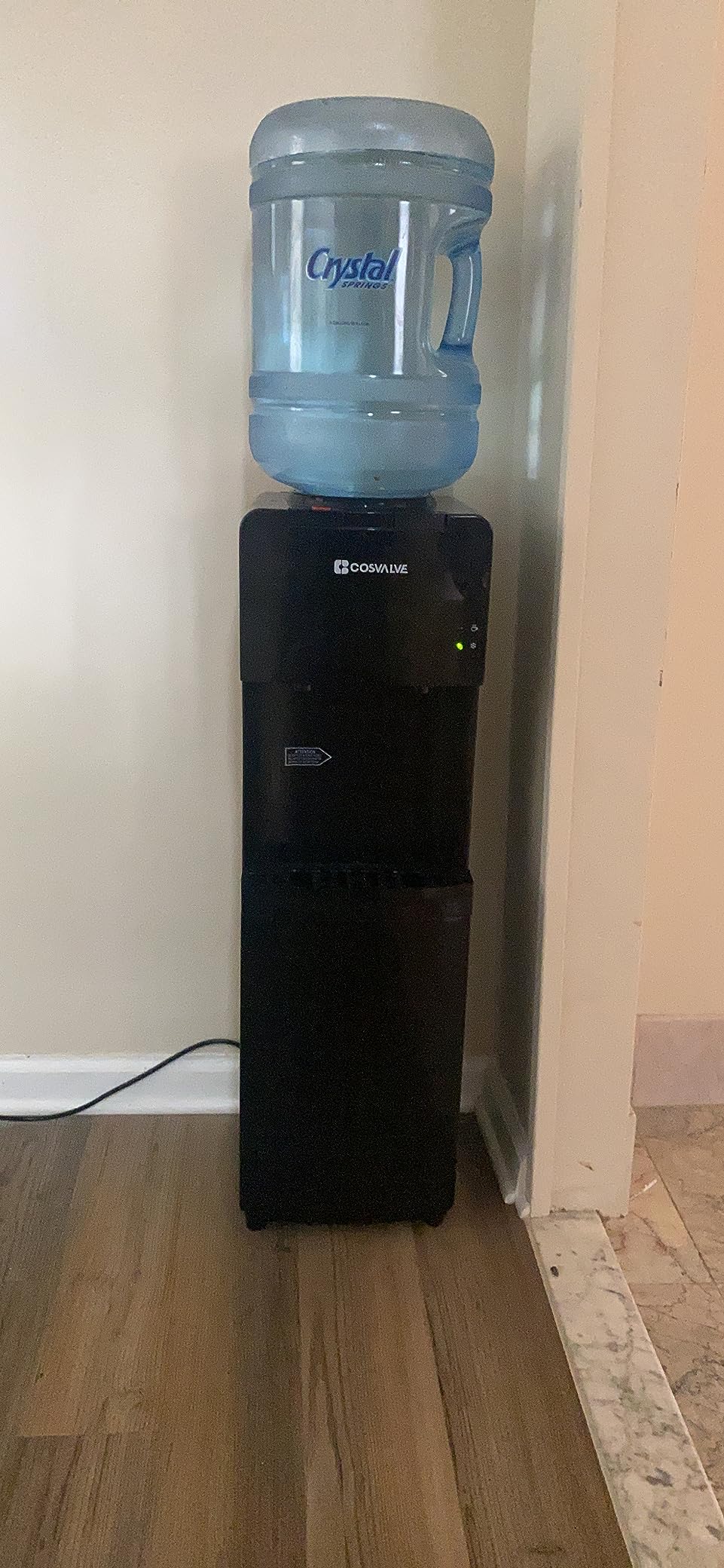 Top Loading Water Cooler Dispenser for 3 &5 Gallon Bottles w/Hot Cold Water | Freestanding Water Cooler with Child Safety Lock for Home Office Kitchen Apartment Use customer photo 2