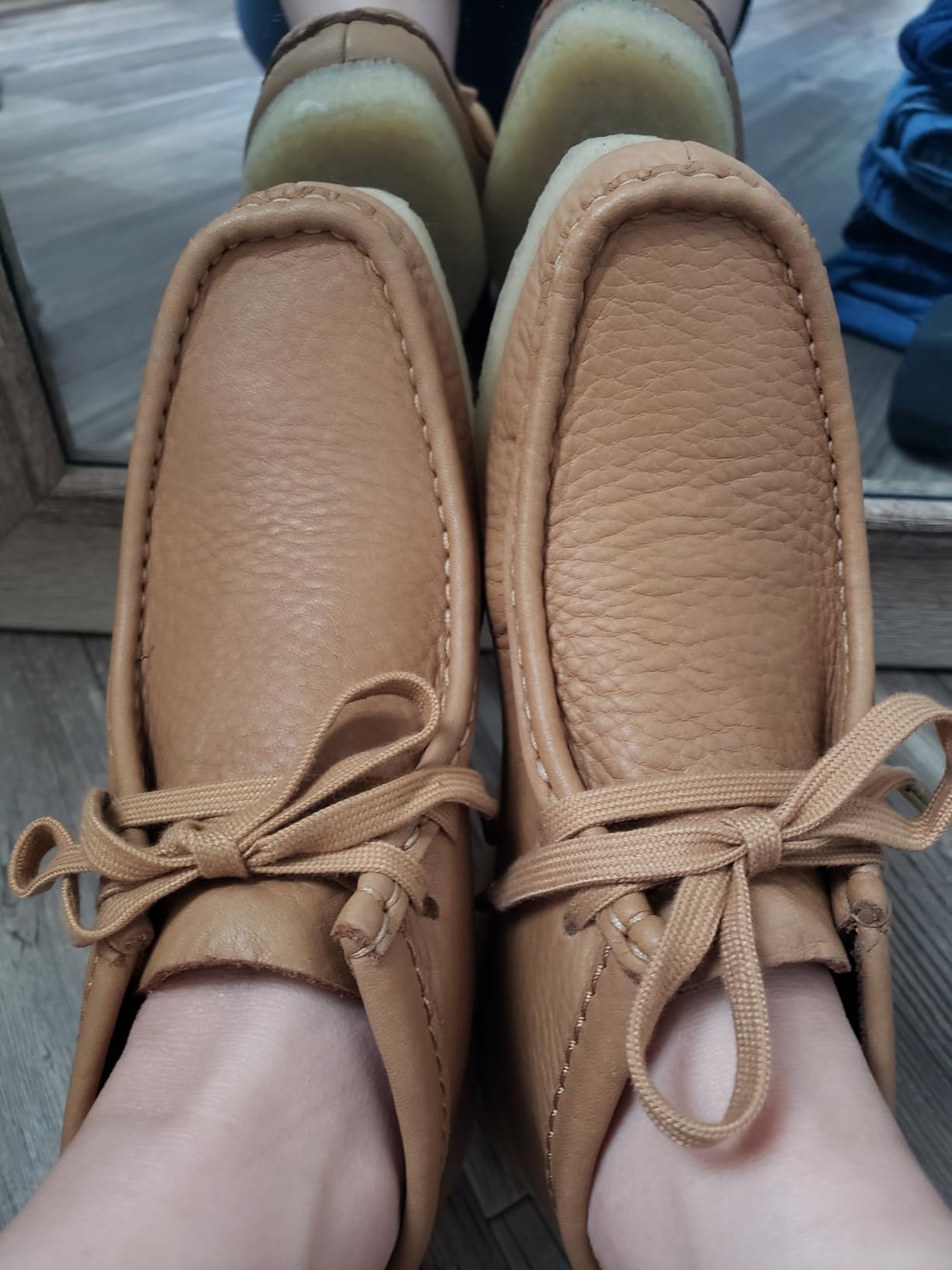 Clarks womens Wallabee Boot customer photo 2