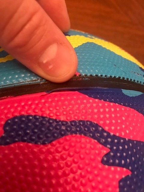 AND1 Ultra Grip Basketball: Official Regulation Size 7 (29.5 inches) Rubber customer photo 2
