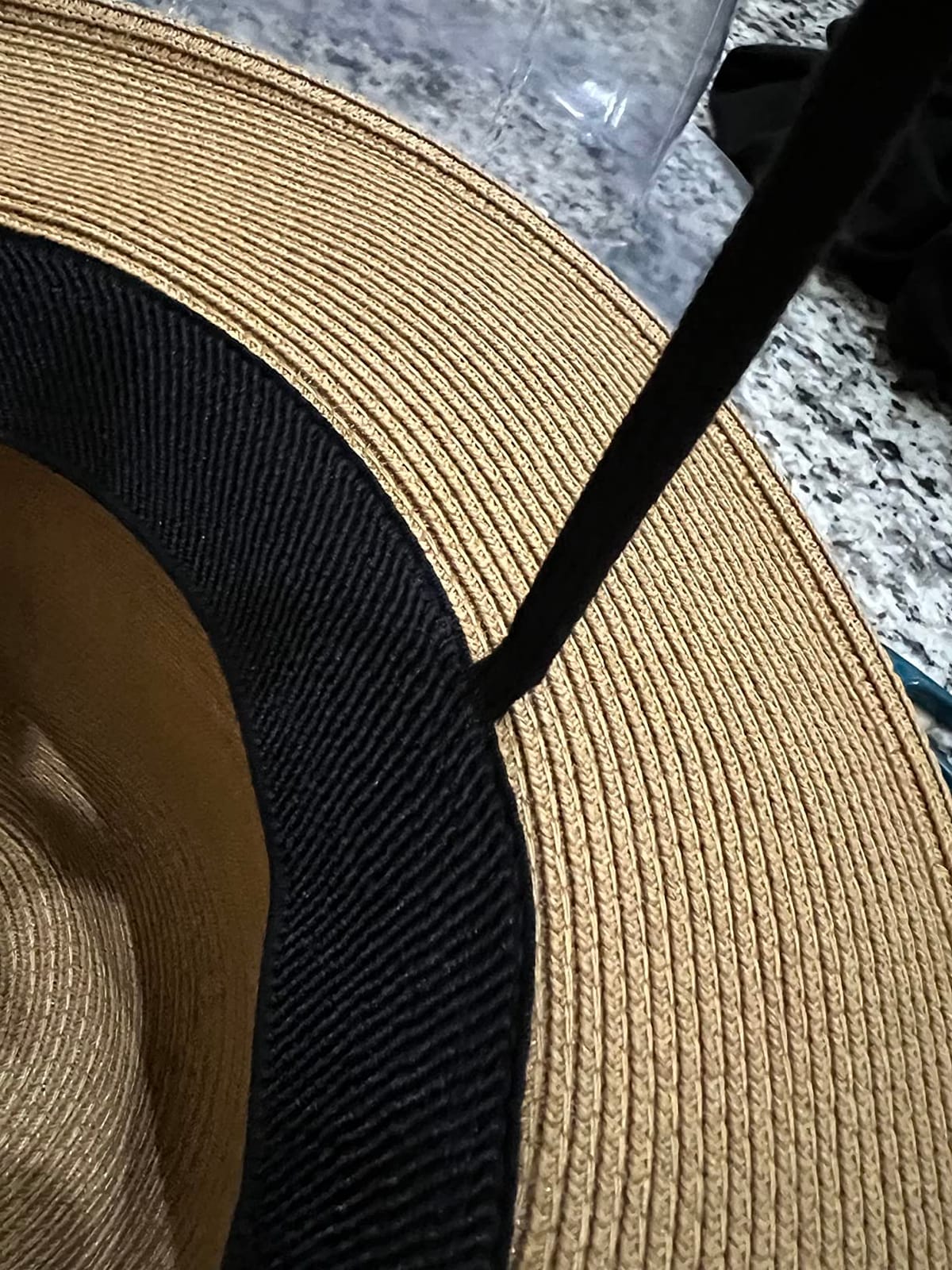 FURTALK Womens Wide Brim Sun Hat Beach Panama Fedora Straw Summer customer photo 1