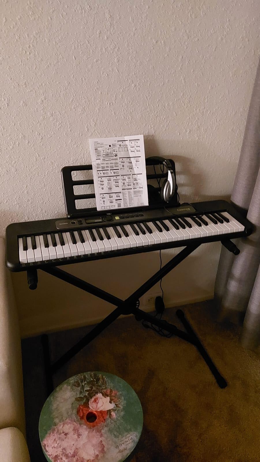 Casio LK-S250 61-Key Premium Lighted Keyboard Pack with Stand, Headphones & Power Supply (CAS LKS250 PPK) customer photo 1