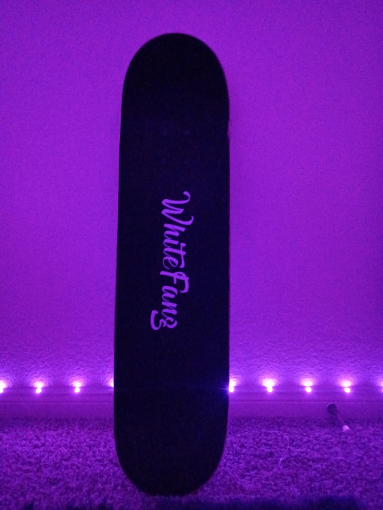 WhiteFang Skateboards for Beginners, Complete Skateboard 31 x 7.88, 7 Layer Canadian Maple Double Kick Concave Standard and Tricks Skateboards for Kids and Beginners customer photo 1