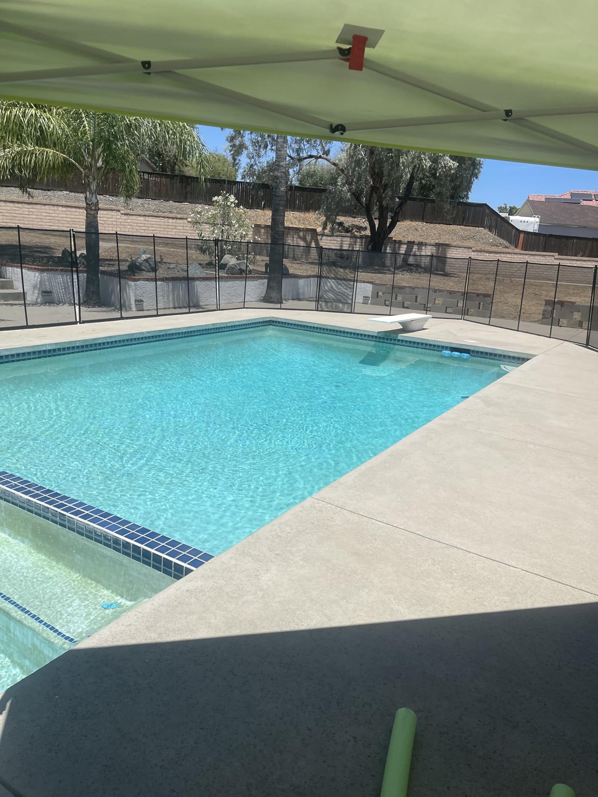 VINGLI Pool Fence 4Ft x 96Ft, Swimming Safety Fencing for Inground Pools customer photo 1