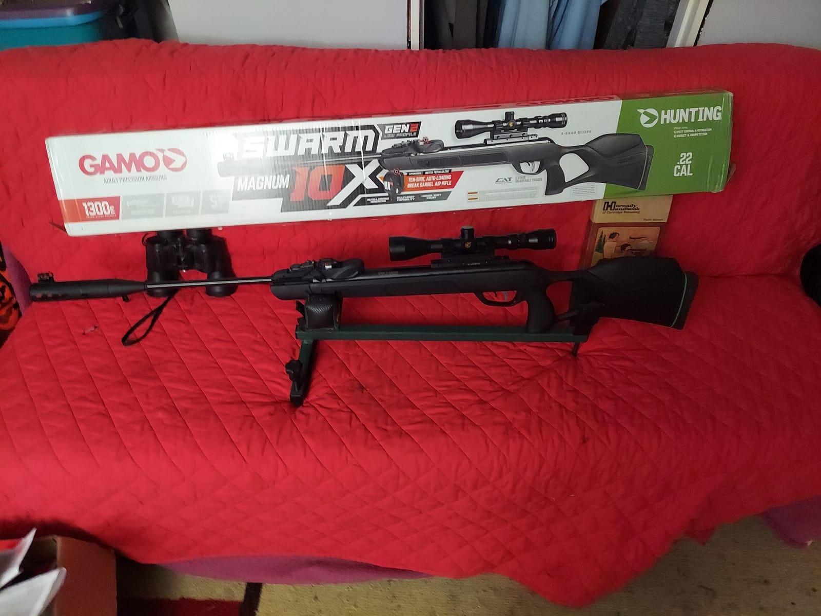 Gamo Swarm Magnum 10X GEN3i Break Barrel Pellet Air Rifle .22 Cal - IGT Mach 1 Power, 10-Shot Magazine customer photo 2