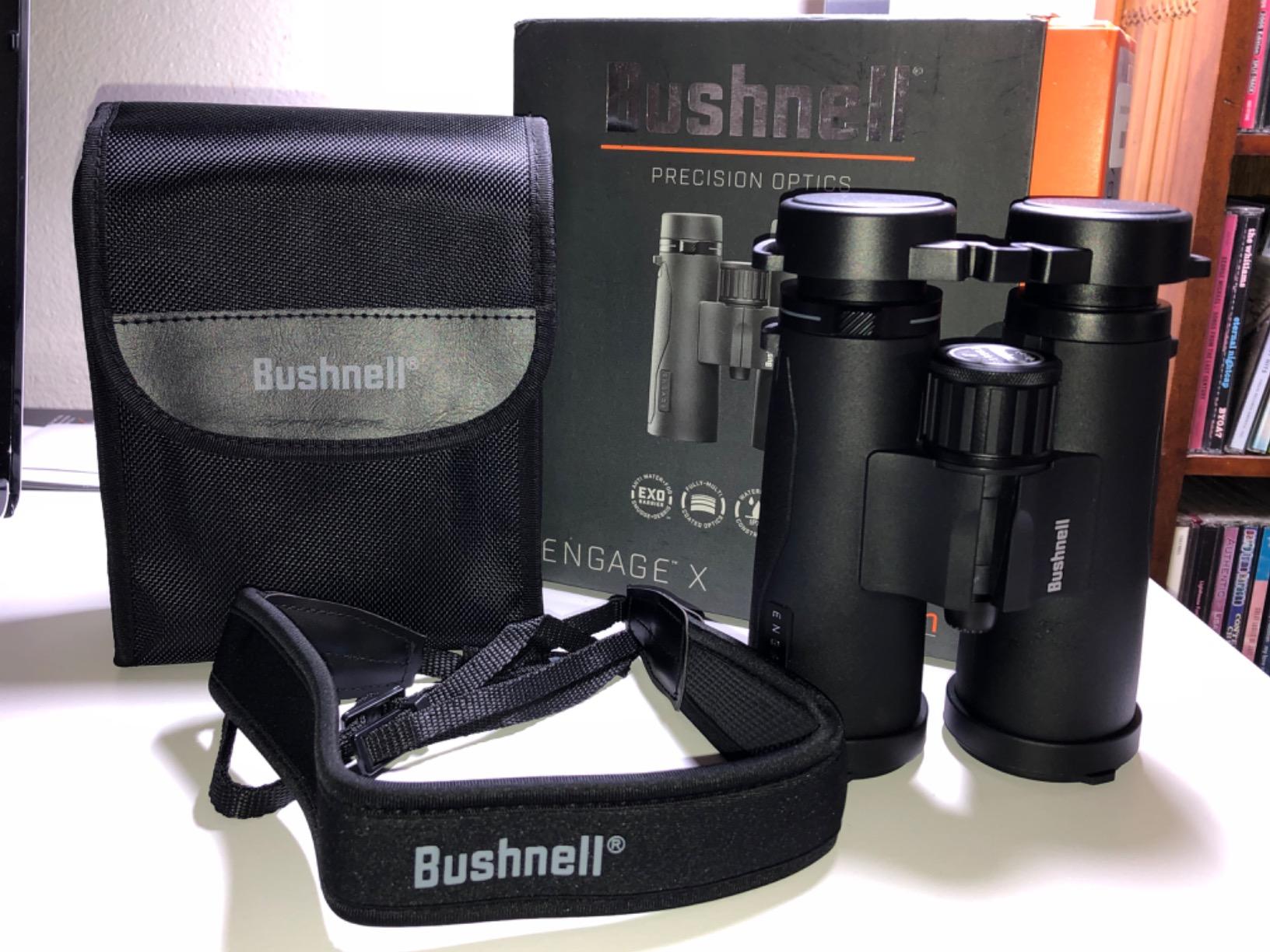 Bushnell Engage X 10x42mm Binoculars, IPX7 Waterproof and Lightweight Binoculars for Hunting, Travel, and Camping customer photo 1