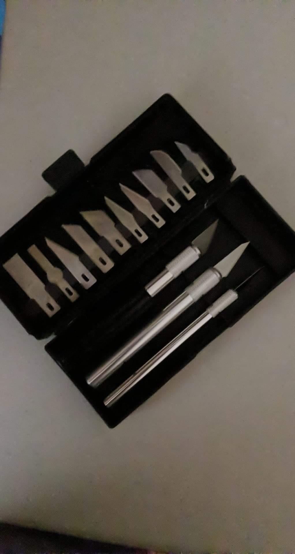 Mr. Pen- Craft Knife Set, 13 Piece, Exacto Knife Set customer photo 1