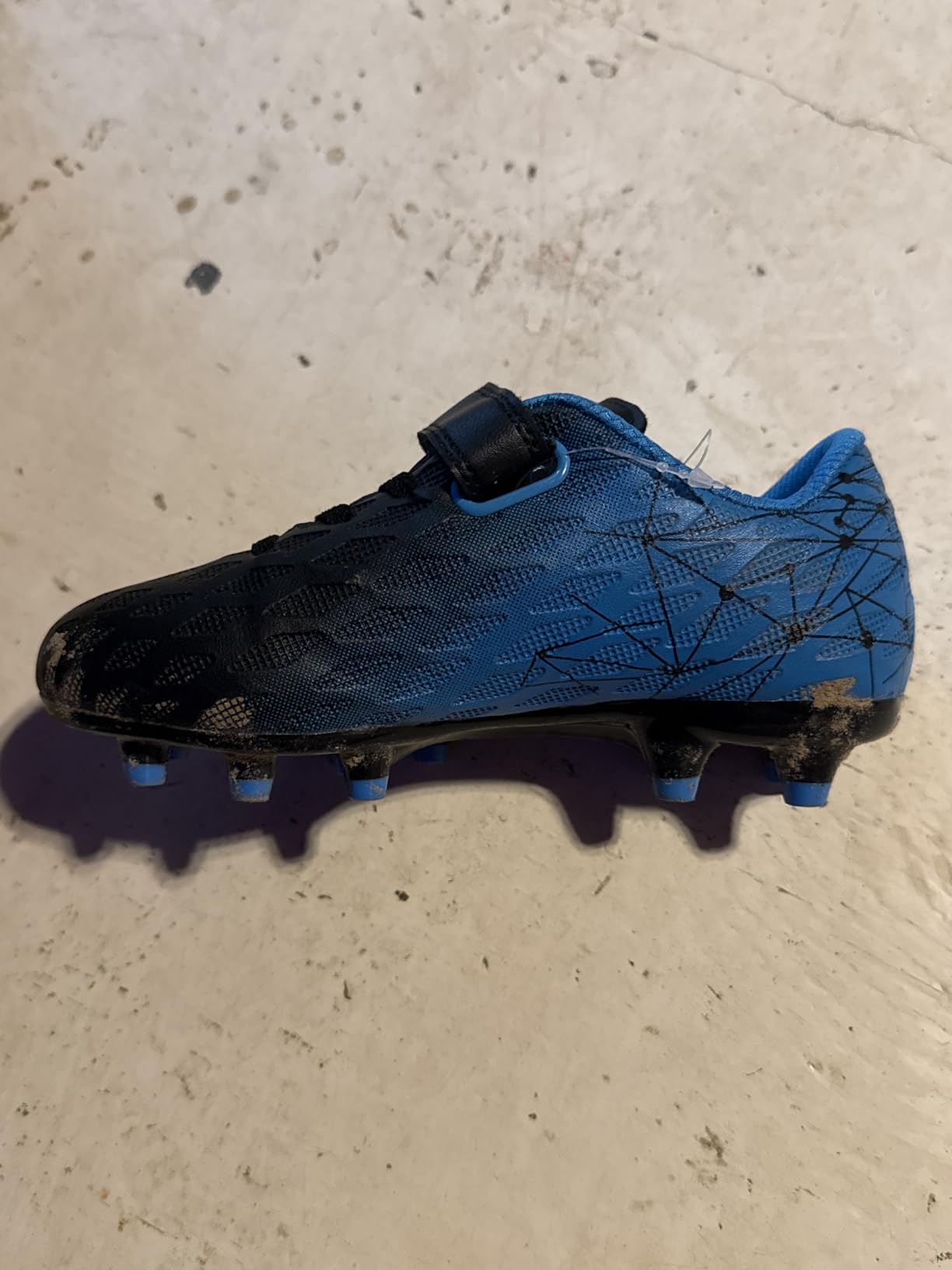 brooman Kids Firm Ground Soccer Cleats Boys Girls Athletic Outdoor Football Shoes customer photo 2