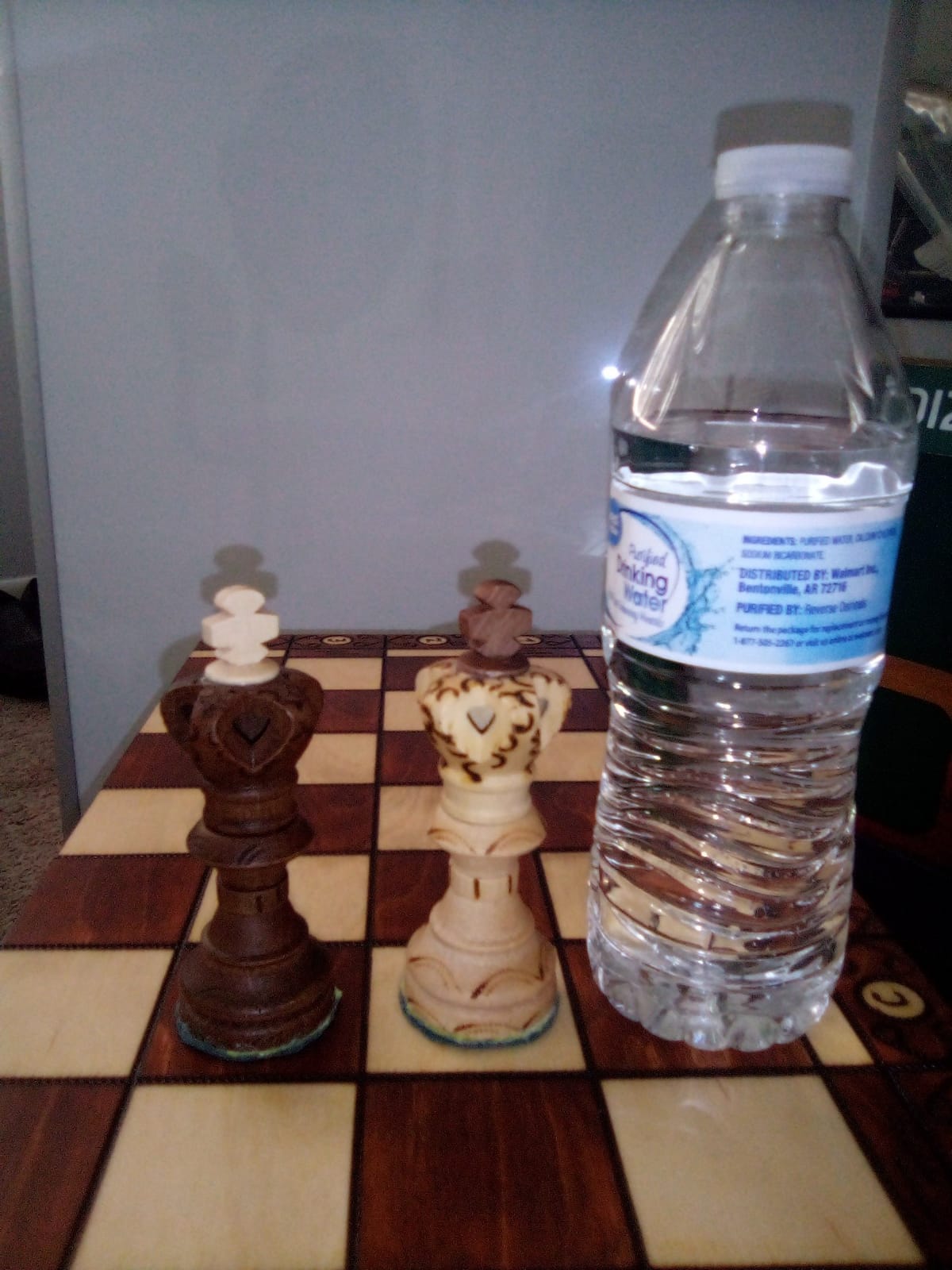 Handmade European Wooden Chess Set with 21 Inch Board and Hand Carved Chess Pieces customer photo 2
