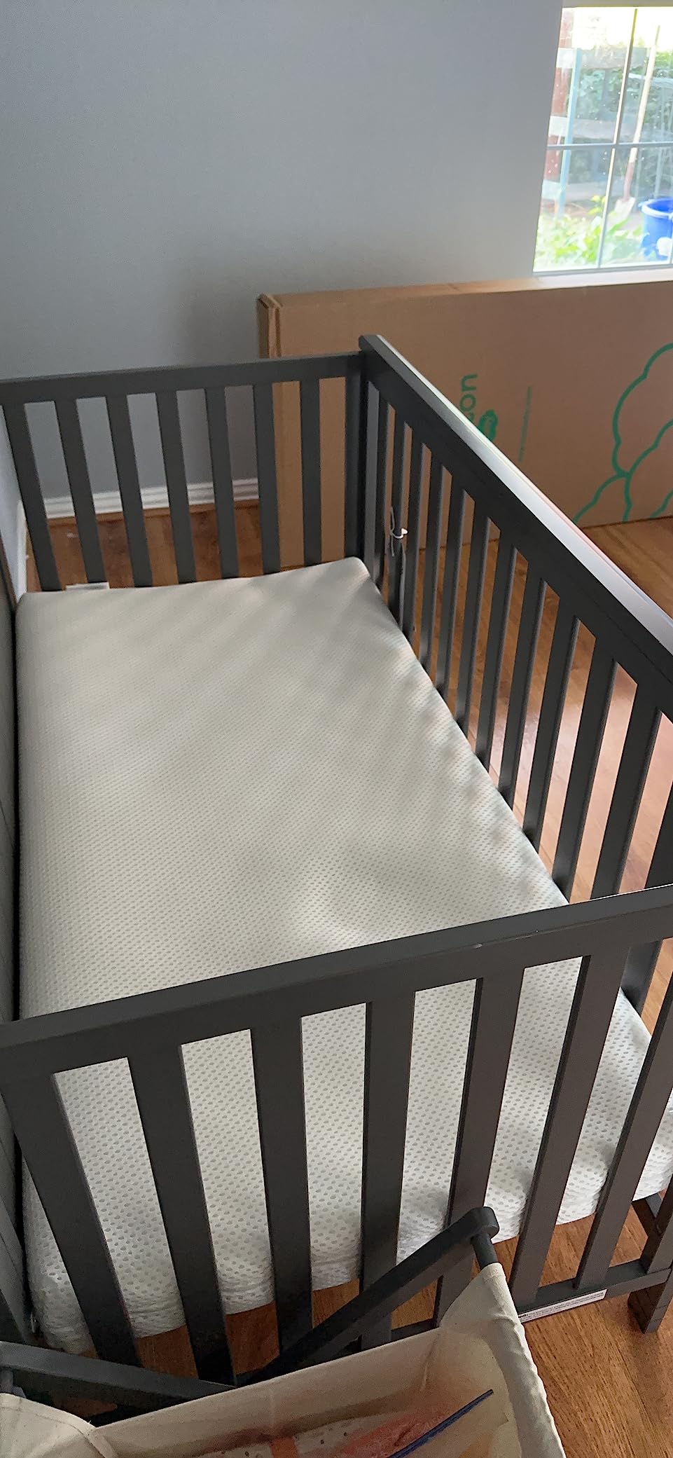 Newton Baby Essential Crib Mattress, Breathable & Washable - White customer photo 1