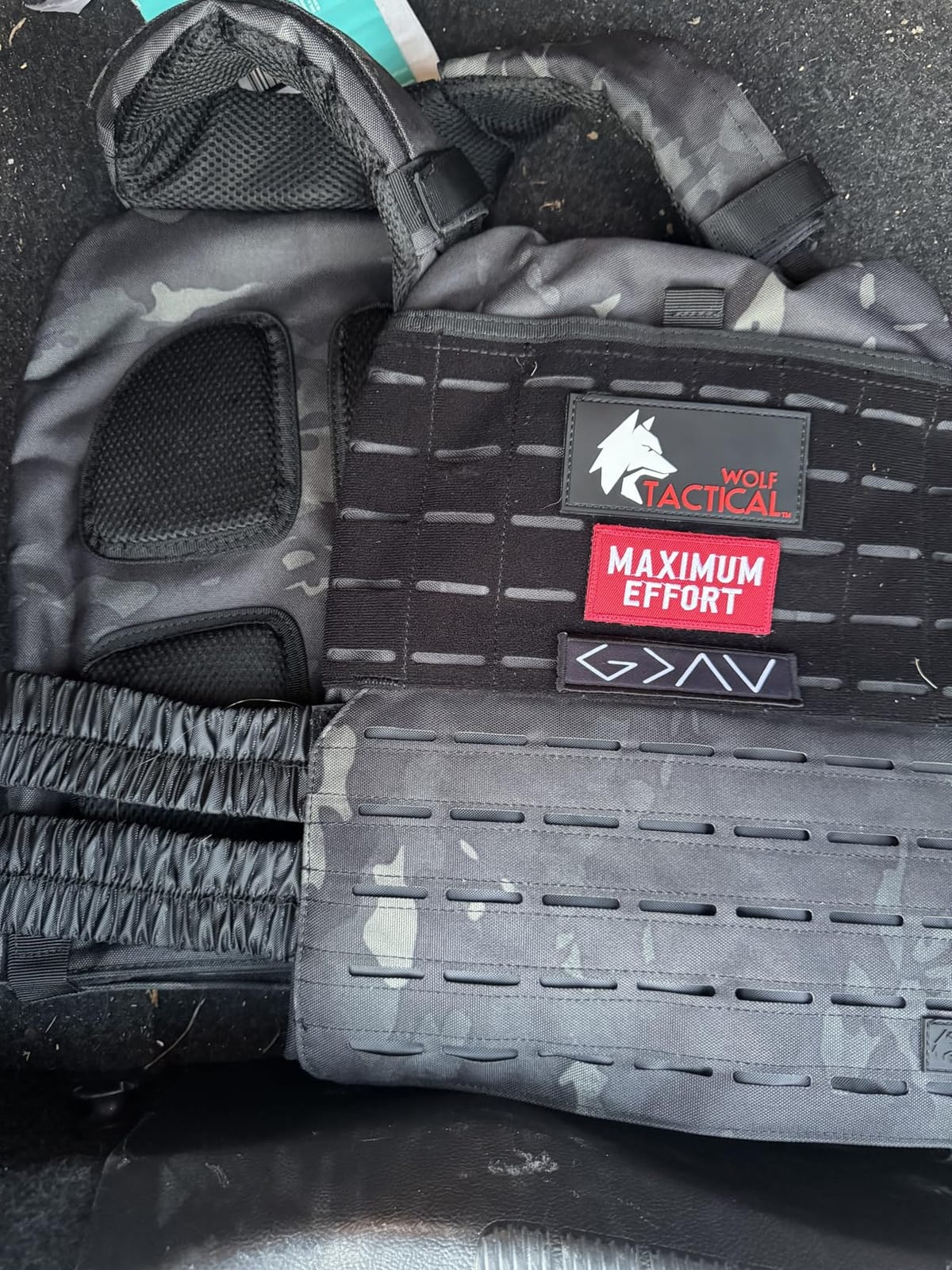 Wolf Tactical Adjustable Weighted Vest for Men & Women - Rucking, Workout, Running, Walking & CrossFit Weight Vest for Strength Training & Fitness customer photo 1