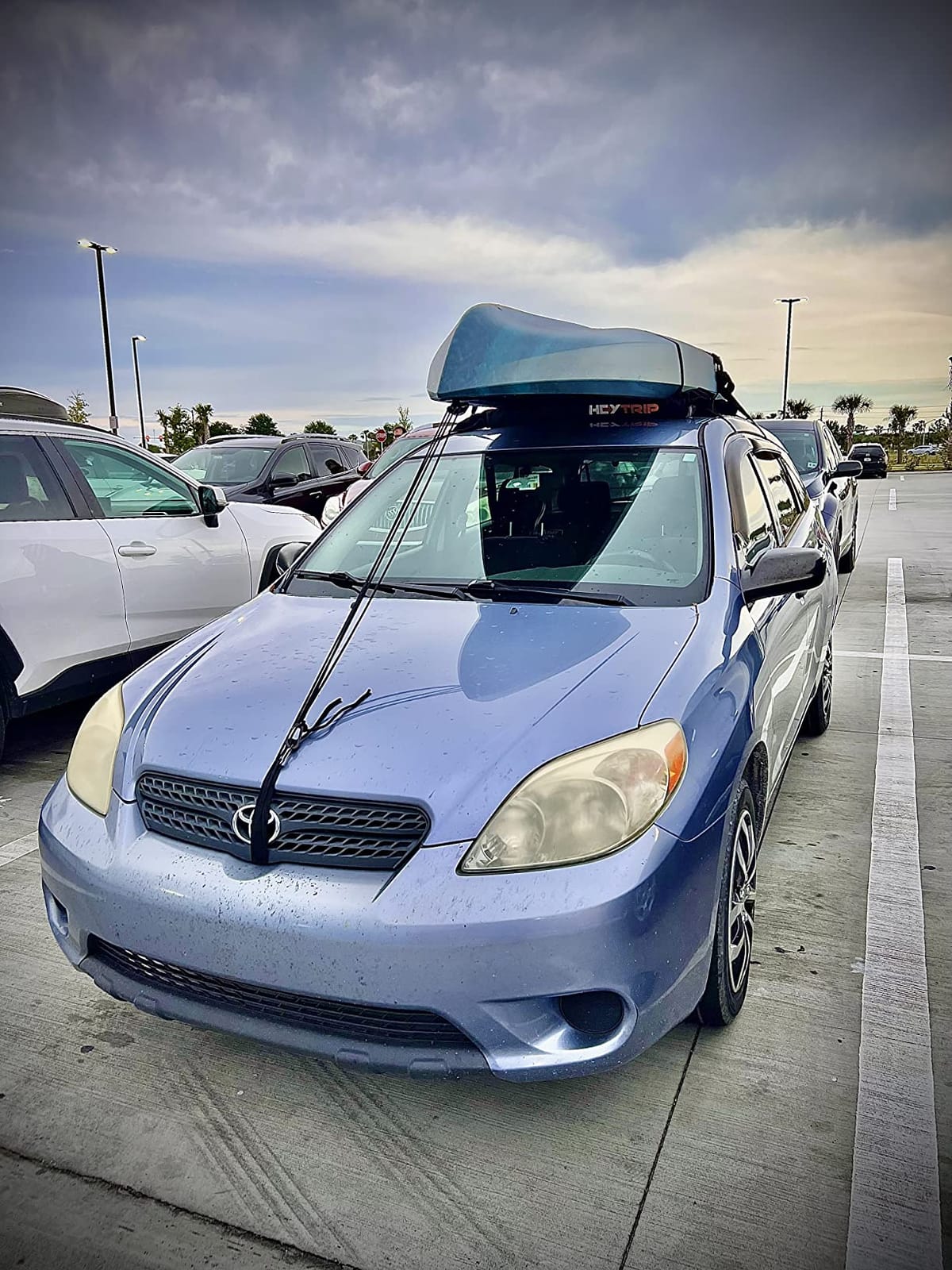 HEYTRIP Universal Soft Roof Rack Pads for Kayak/Surfboard/SUP with 15FT Tie-Down Straps customer photo 1