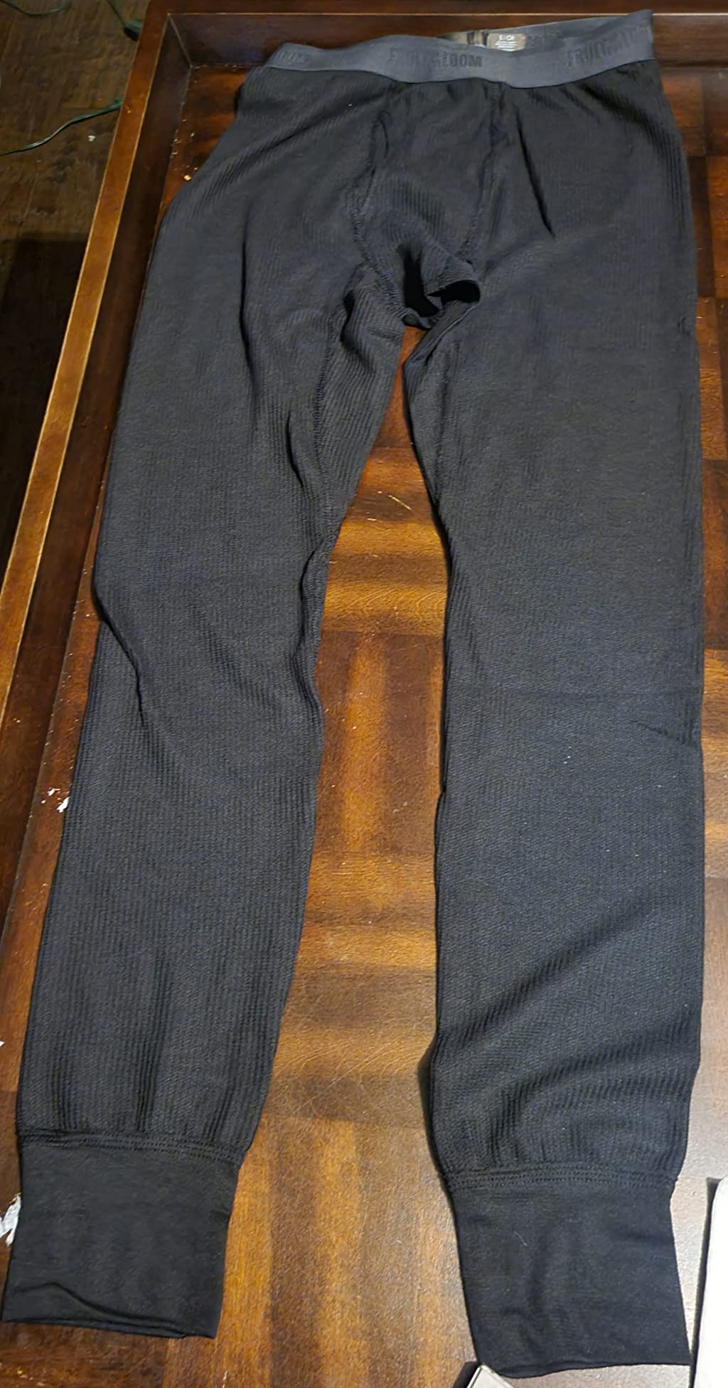 Fruit of The Loom Mens Premium Waffle Thermal Underwear Long Johns Bottom customer photo 1