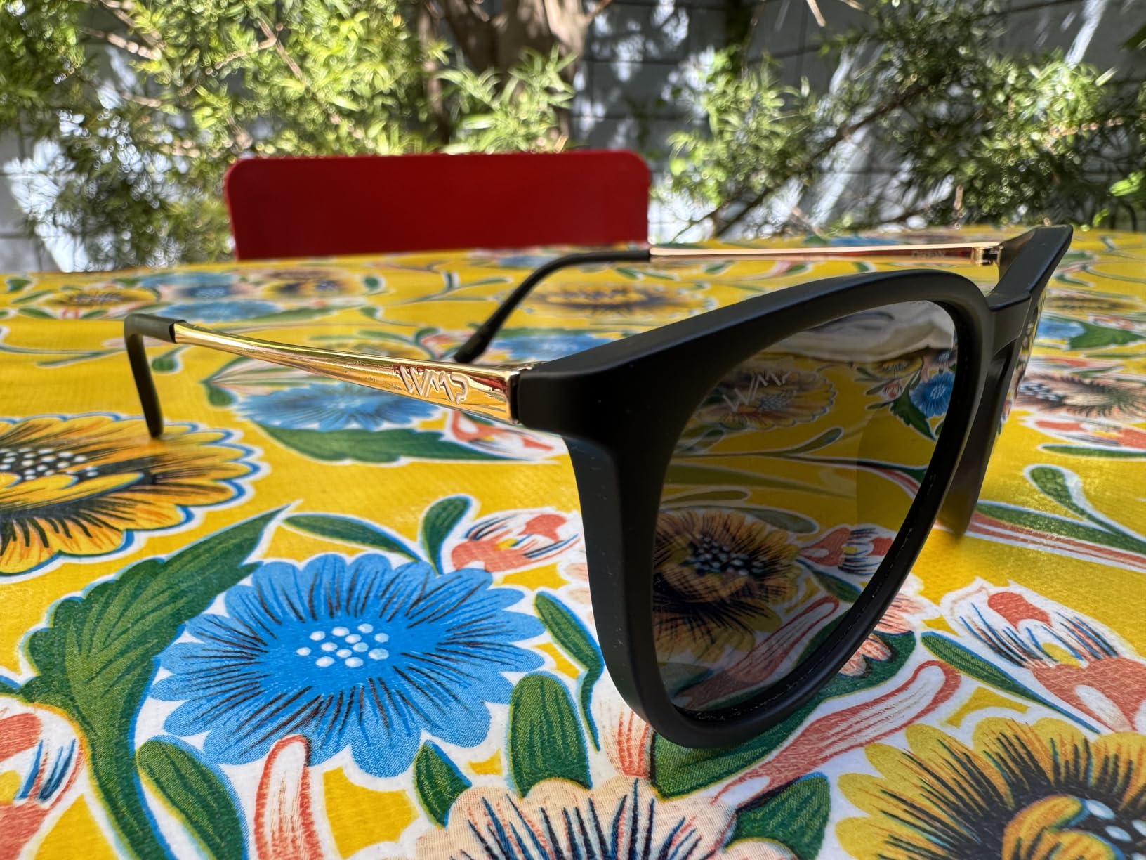 WearMe Pro Drew Women's Polarized Sunglasses, Retro Round Frame, UV400 customer photo 1
