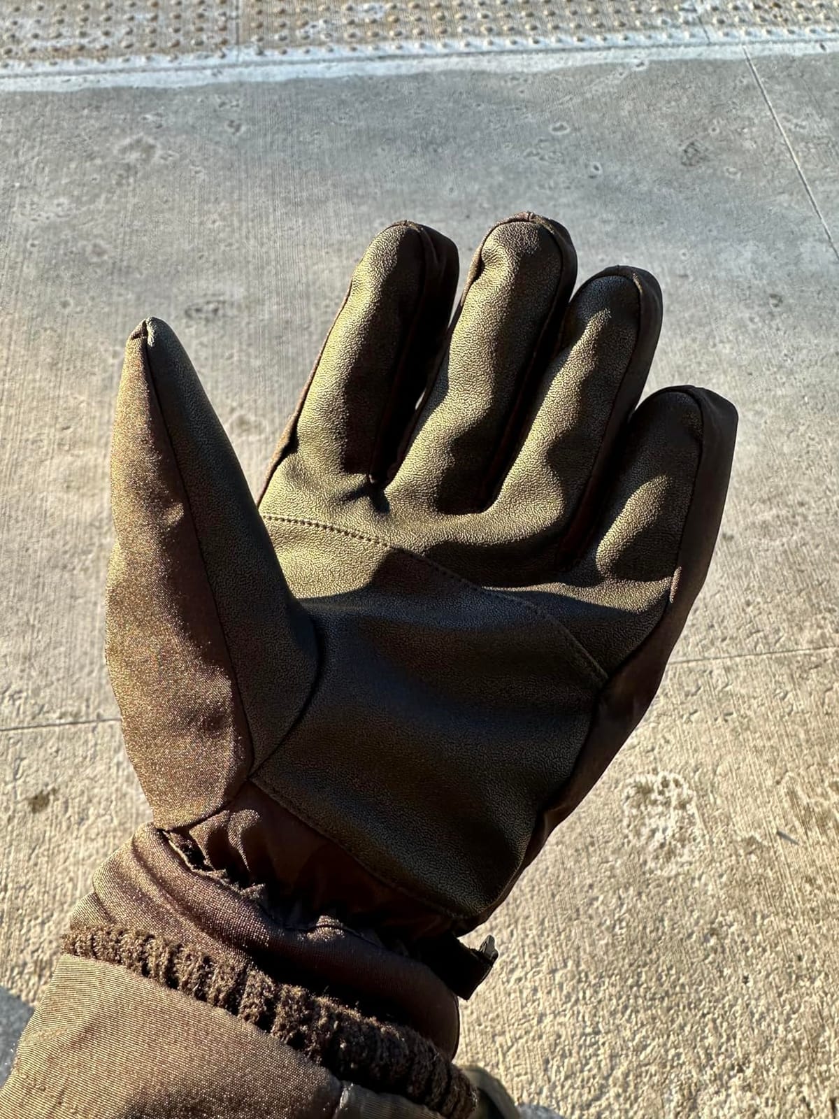 Winter Gloves for Men Warm: 3M Thinsulate -20F Windproof Waterproof Ski Women Glove with Touchscreen Thermal Lining Anti-Slip for Work Cycling Motorcycle Snowboarding customer photo 1