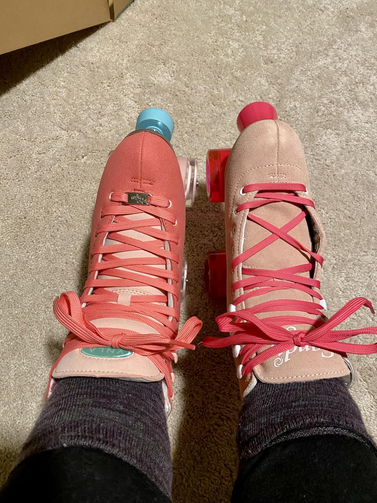 Candi GRL Carlin Quad Freestyle Artistic Roller Skates customer photo 2