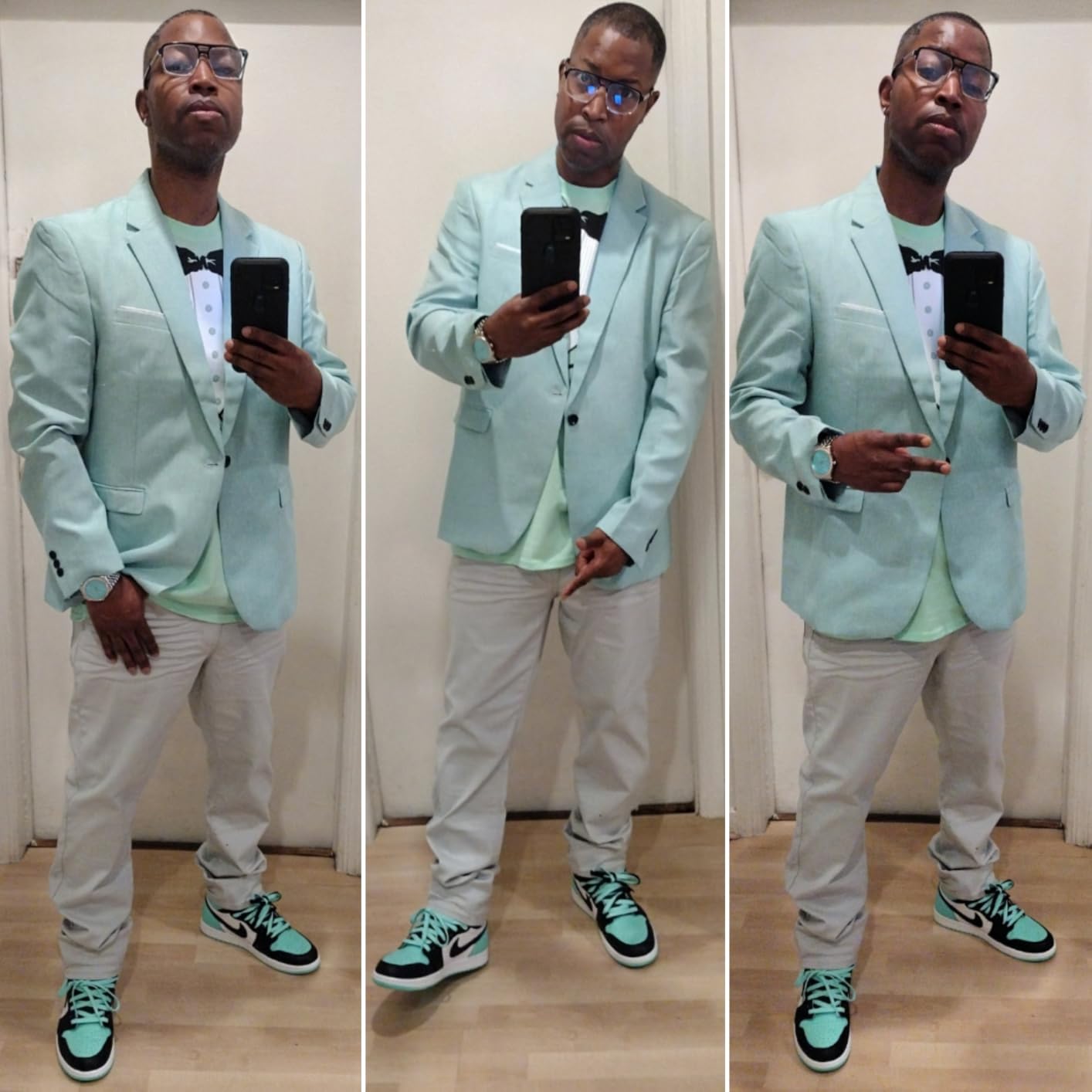 COOFANDY Men's Blazer Casual Sport Coats Slim Fit Lightweight Sports Jacket customer photo 2