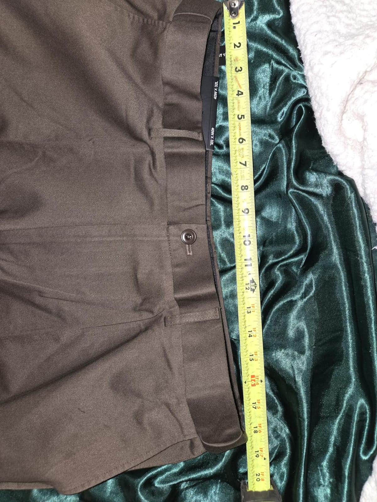 Men's Cozy Hidden Expandable Waist Dress Pants | Premium Stretch Texture Weave Work to Weekend Pants customer photo 2