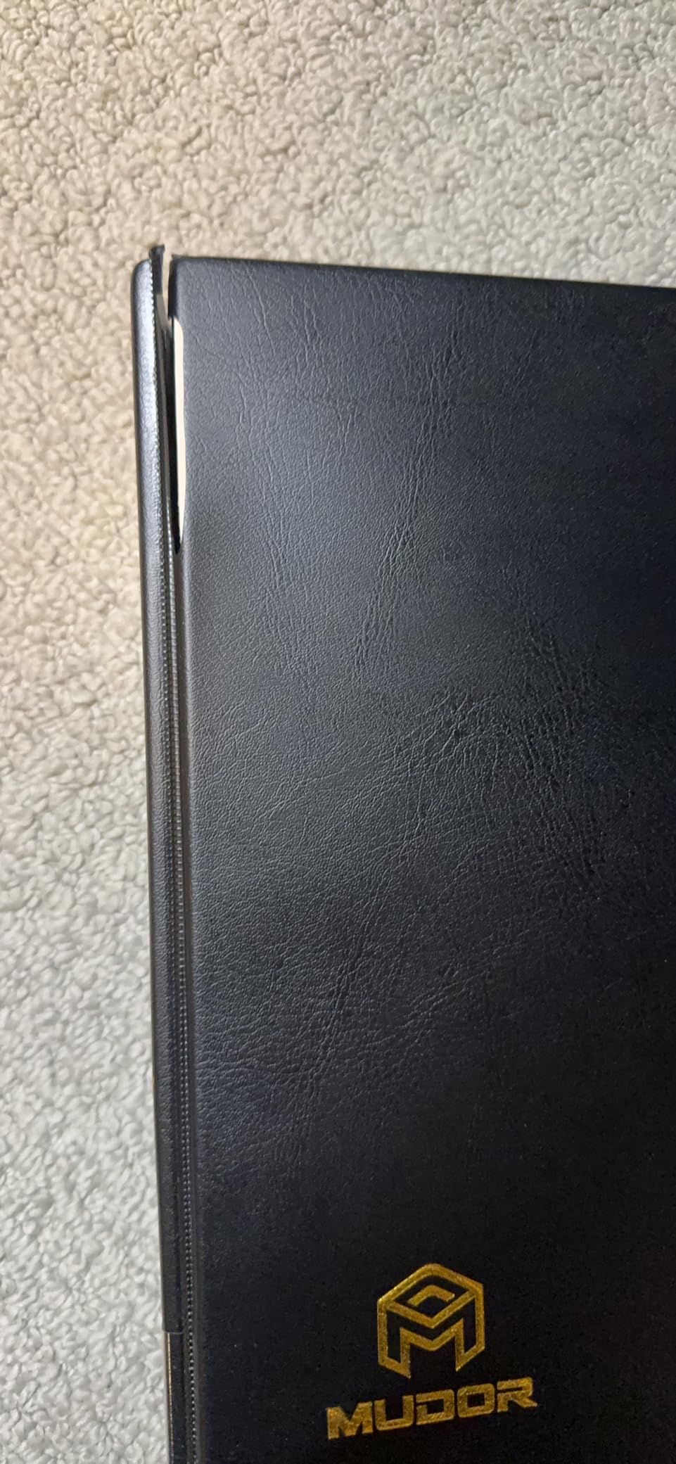 MUDOR Stamp Binder with Slipcase, Empty Stamp Collecting Albums, Blue - Stamp Collecting Supplies, Stamp Stockbook for Documents, Coins, Banknotes Collectors customer photo 1
