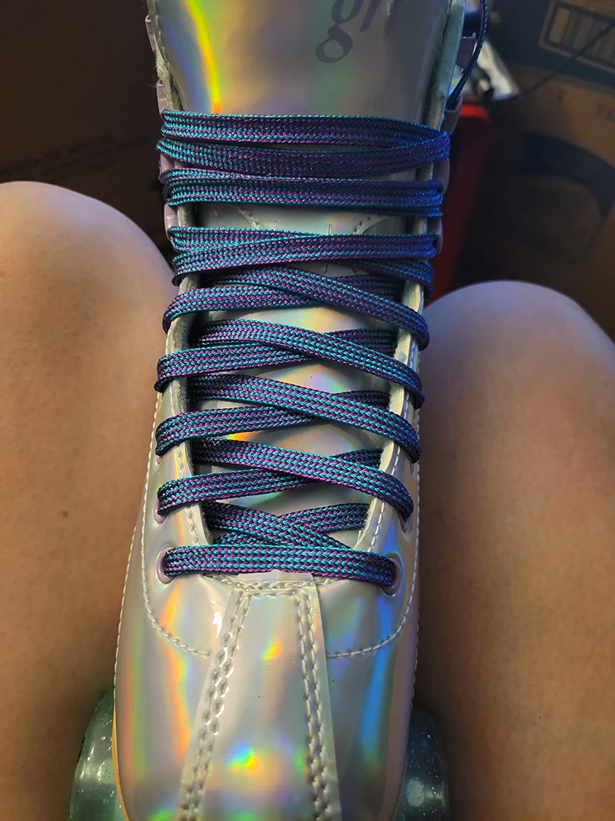 Candi GRL Sabina - Colorful Freestyle Roller Skates customer photo 1