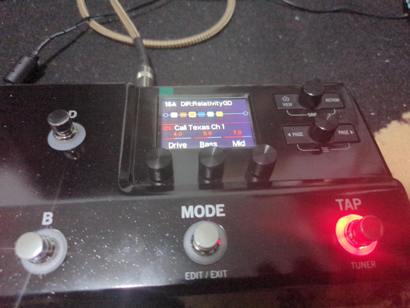 Line 6 HX Stomp XL Multi-Effects Guitar Pedal customer photo 2
