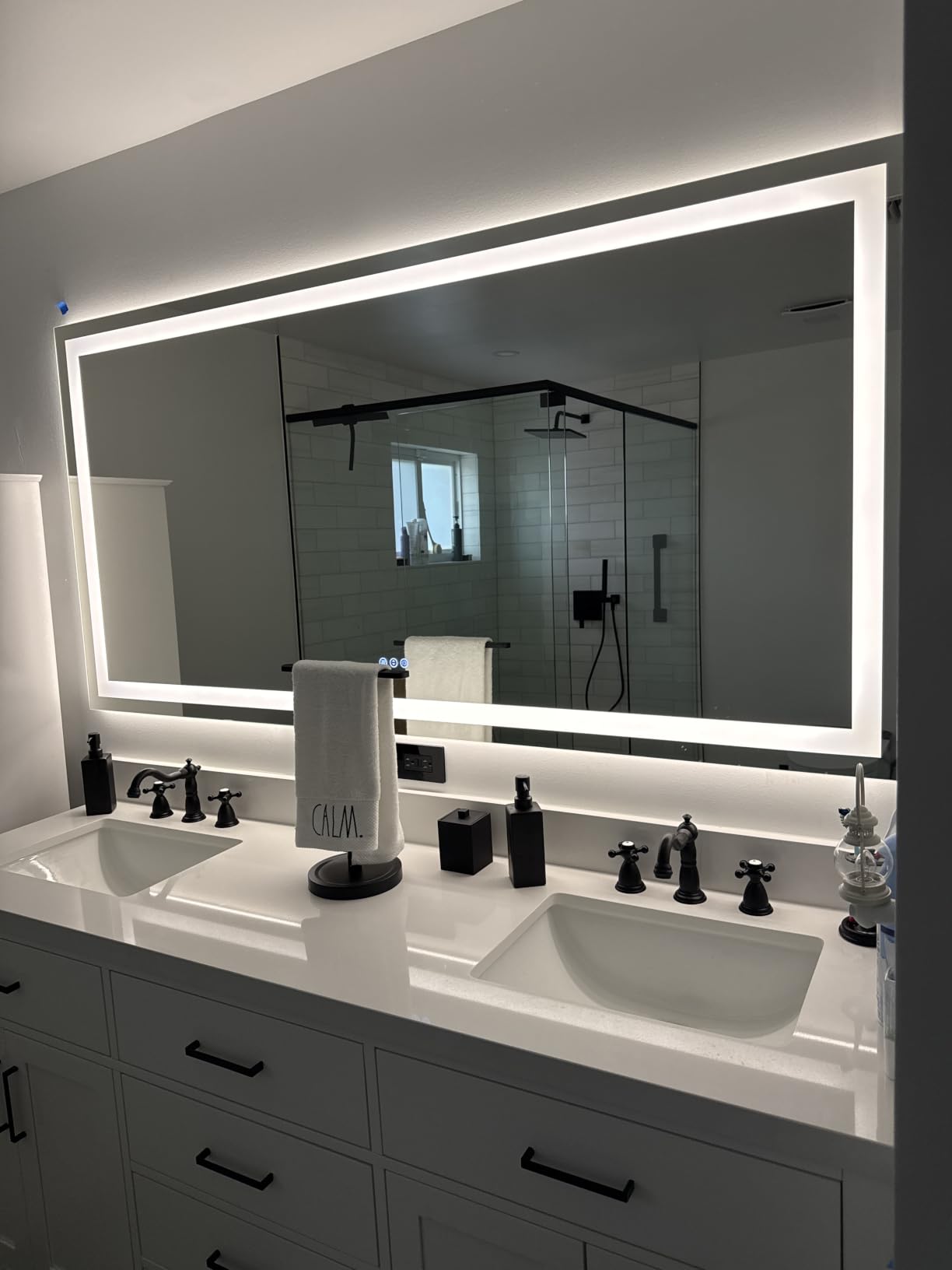 Amorho LED Bathroom Mirror 48