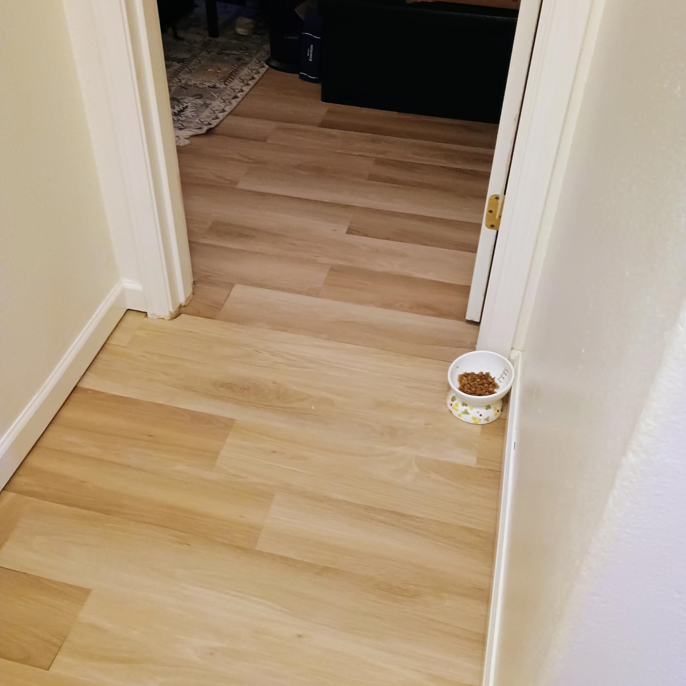 LUCiDA SURFACES Luxury Vinyl Flooring Tiles-Peel and Stick Floor Tile for DIY Installation-36 Wood-Look Planks-Honey-BaseCore-54 Sq. Feet customer photo 1