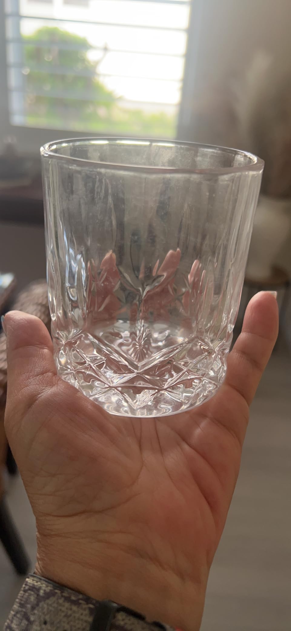 Whiskey Glasses Set of 6, 11 oz Old Fashioned Rocks Glasses | Dishwasher-safe 11 oz rocks glasses for whiskey, bourbon, scotch, rum, cocktails and gifting customer photo 1