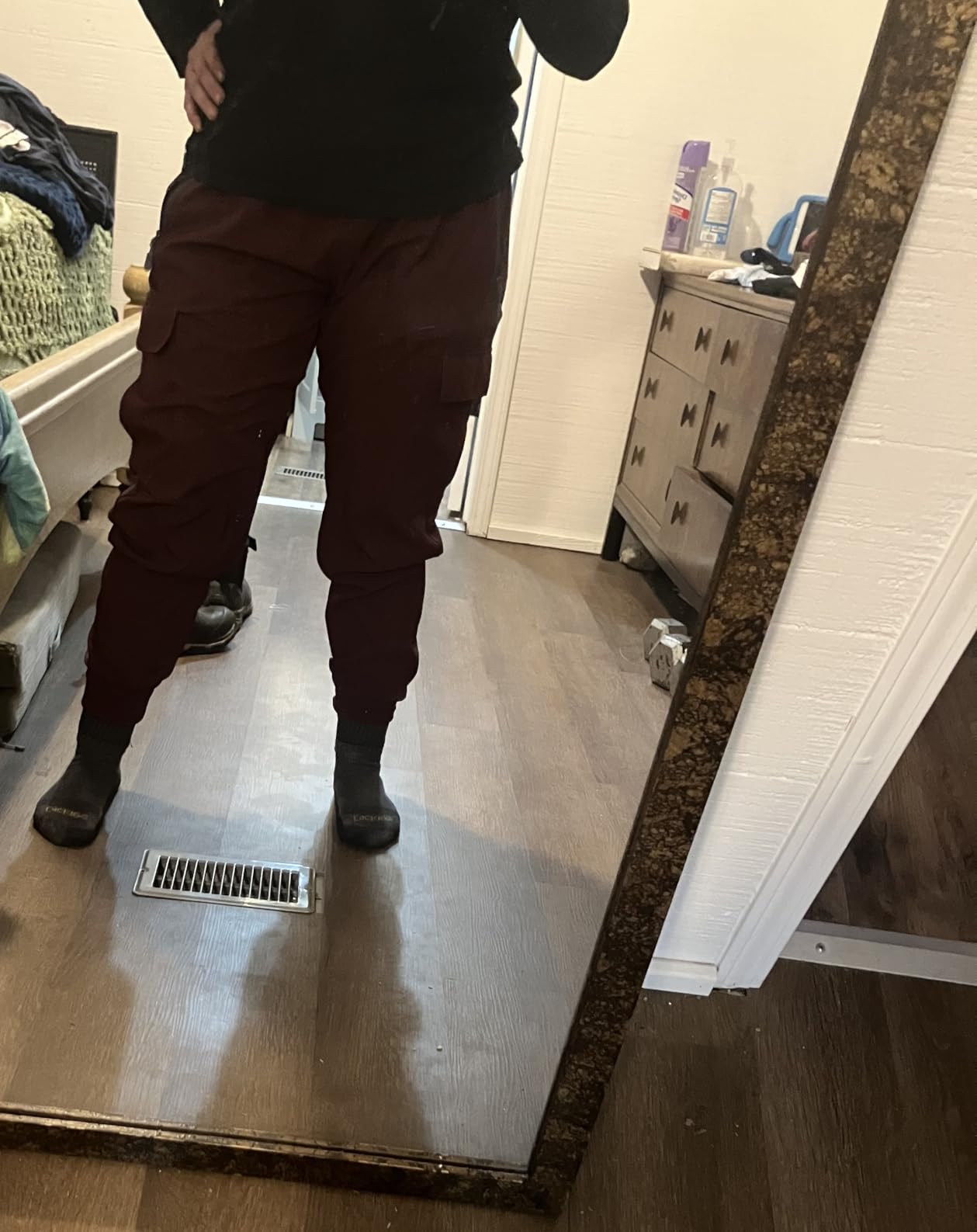 Libin Women's Hiking Cargo Pants Quick Dry Joggers Petitle/Regular/Tall customer photo 2