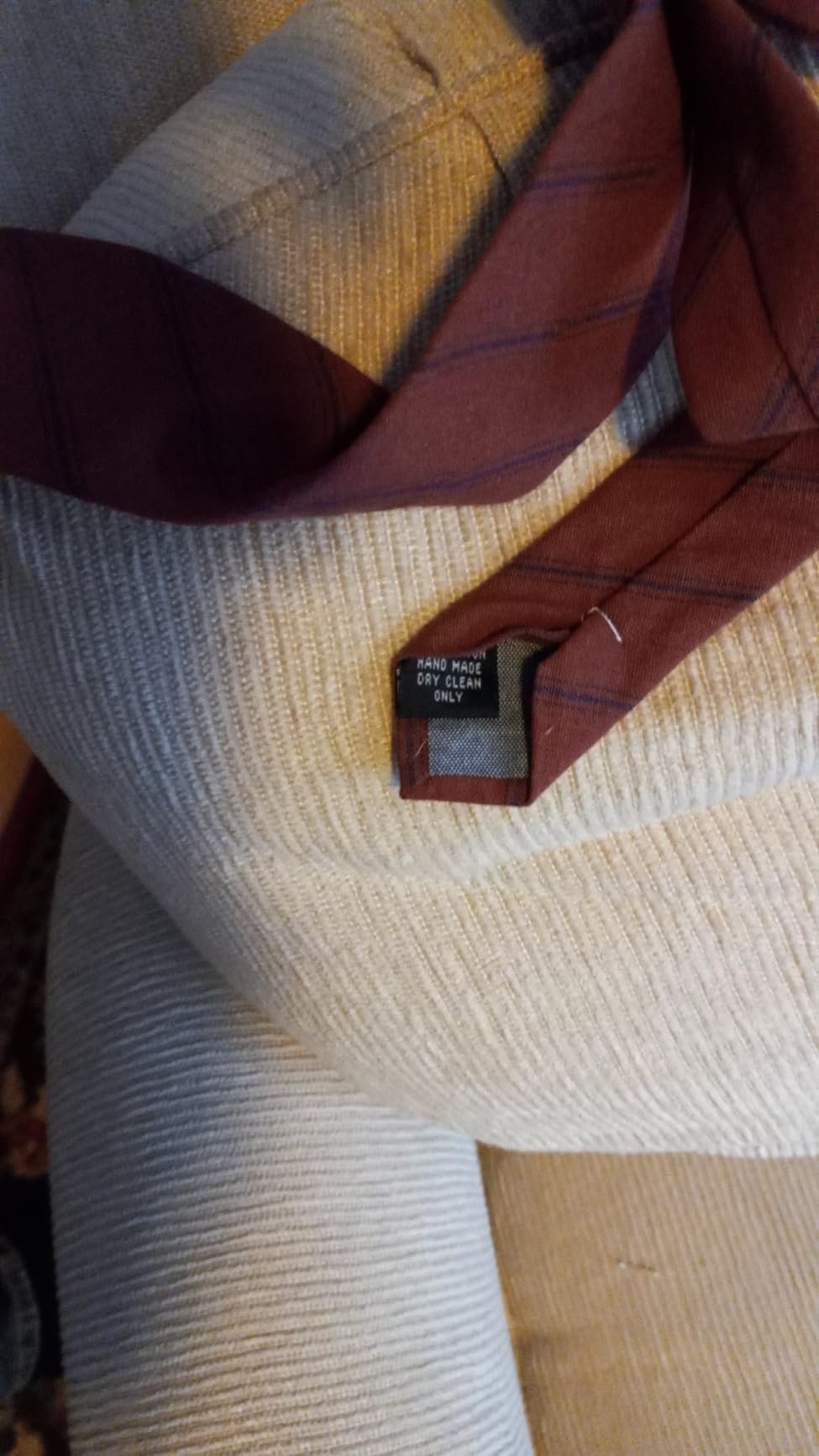 Italian Grenadine Tie - 100% Silk, Hand-Finished & Tipped, Made in Italy, Small-Batch Men's Accessory customer photo 2