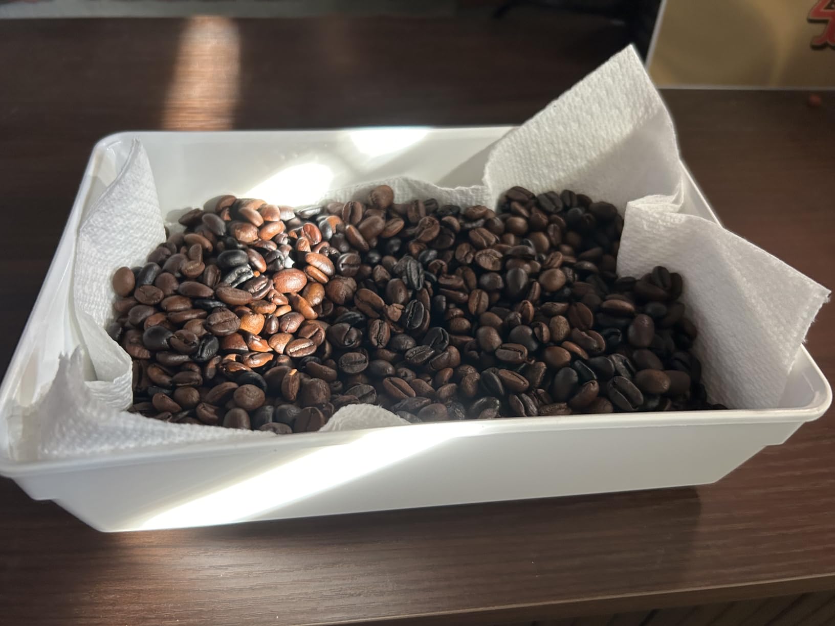 500g Coffee Bean Roaster Machine with Timer, 110V Electric, 0-240C Non-Stick, Household customer photo 2