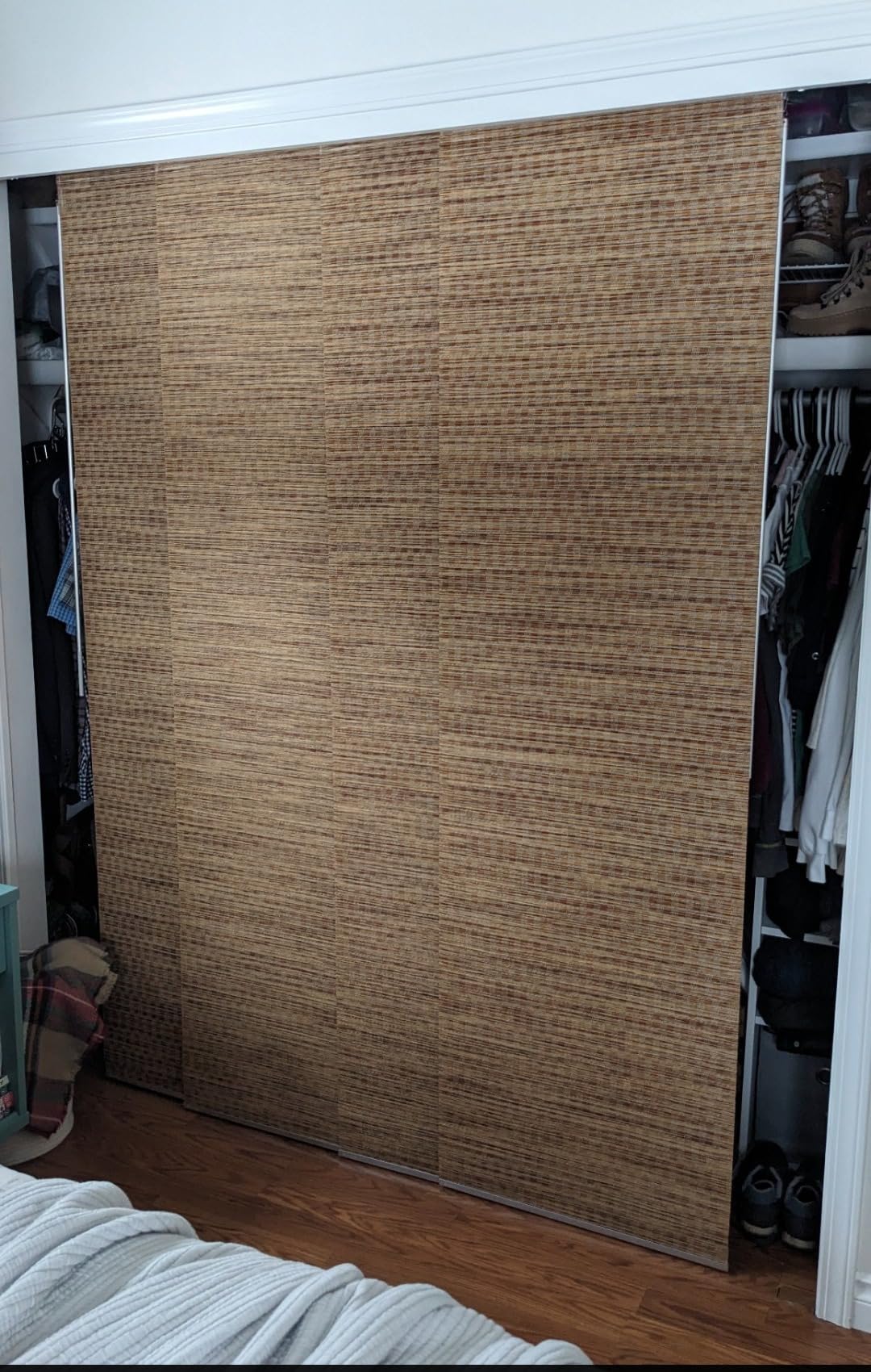 GoDear Design Jute Panel Blinds 45.8