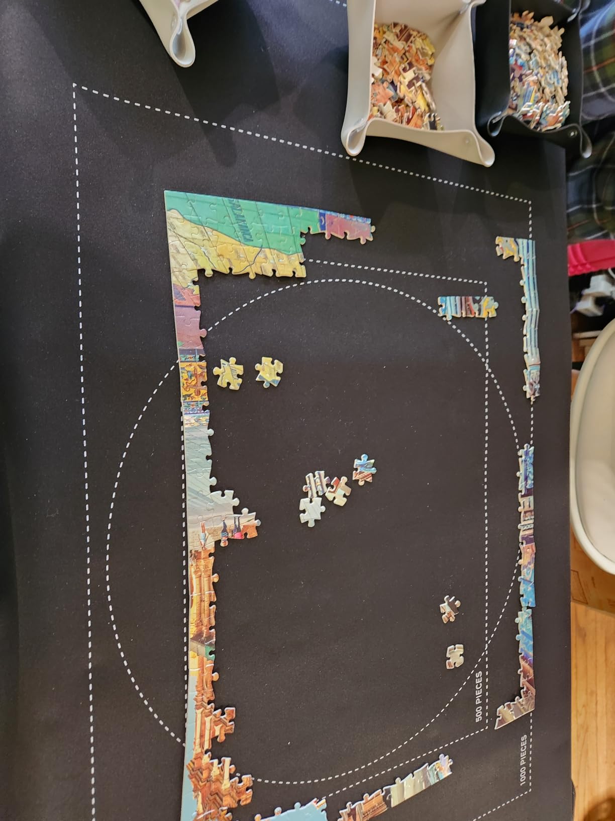 The Original Newverest Jigsaw Puzzle Mat Roll Up, Saver Pad 46