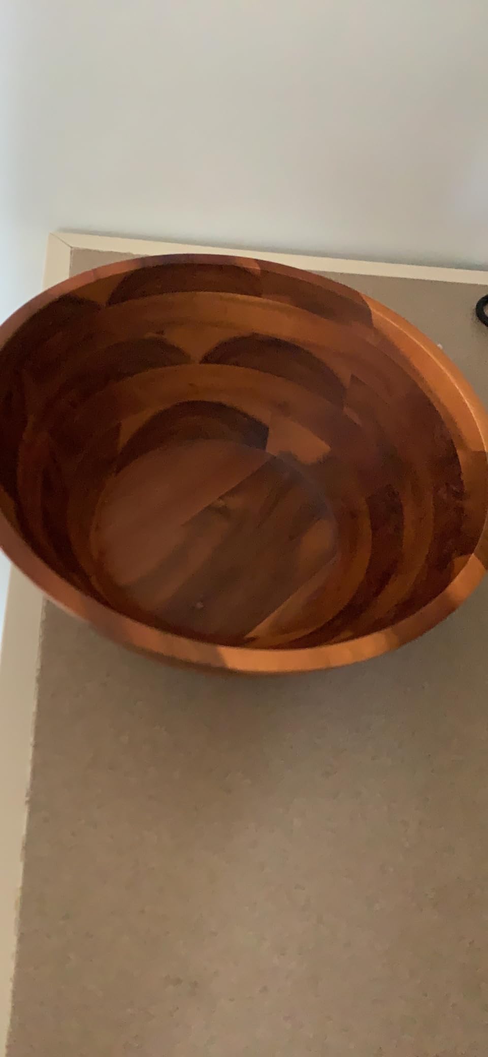AIDEA Acacia Wood Serving Bowl for Fruits or Salads, 11